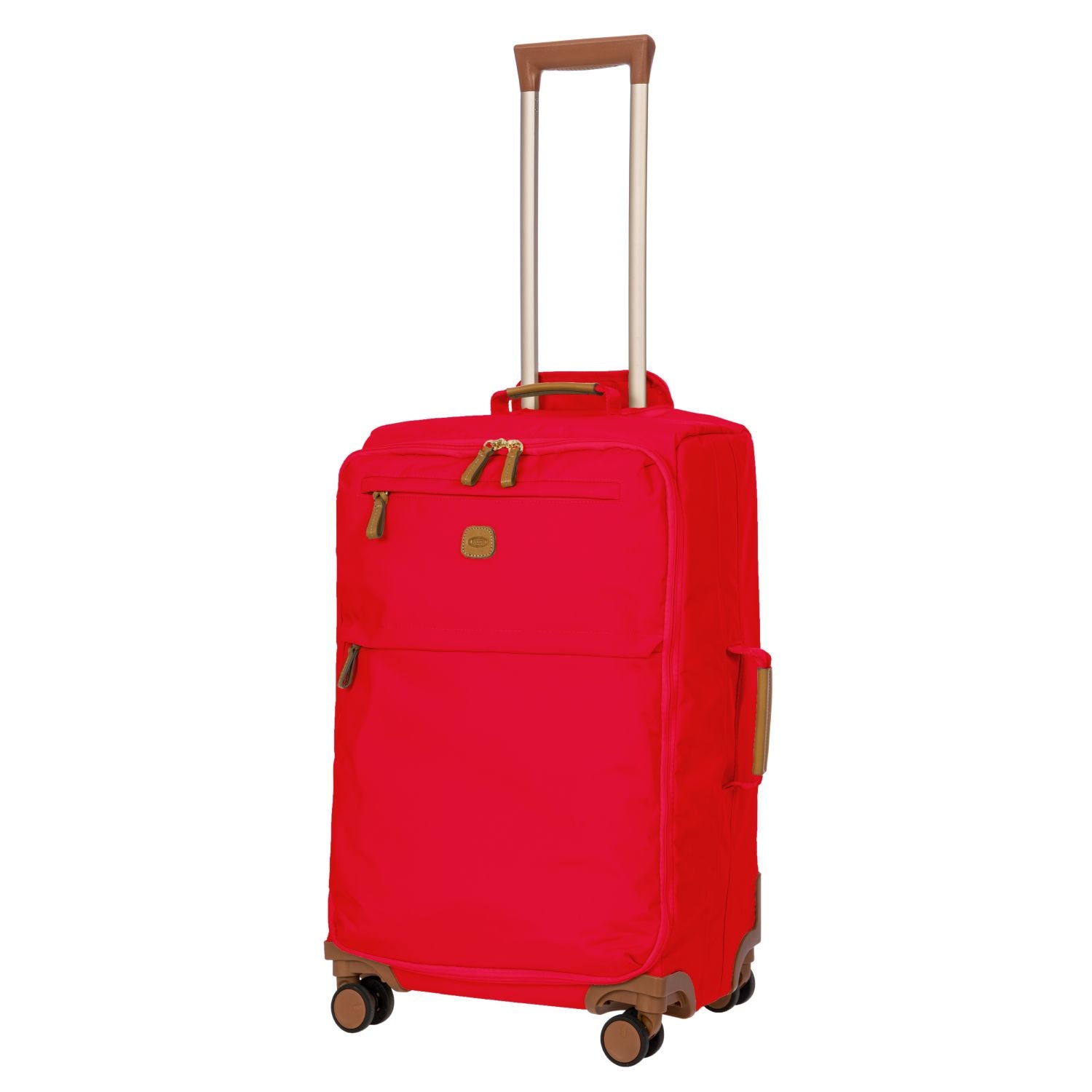 BRIC'S X-Travel 26" Medium Luggage With Front Access Opening Spinner (Geranium)