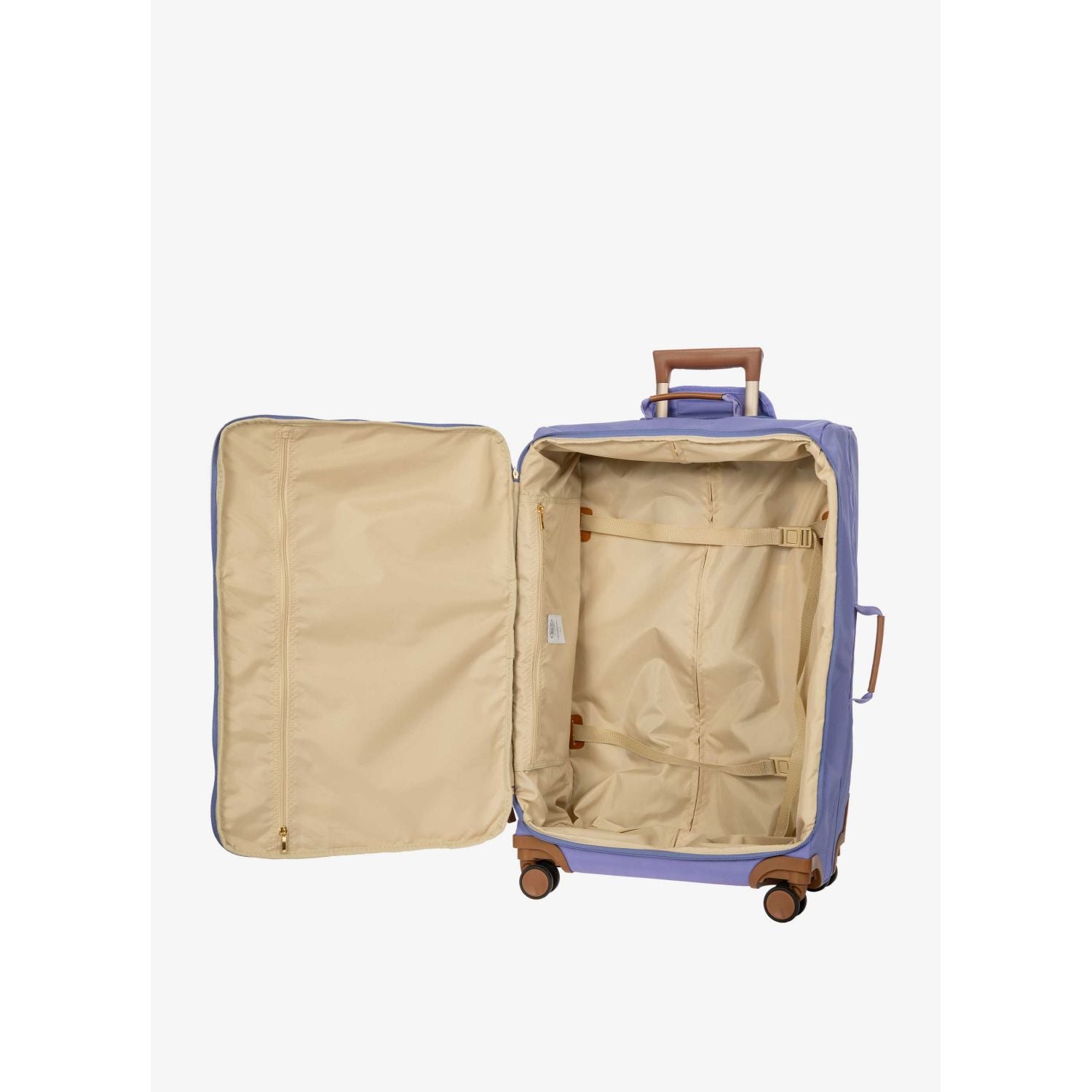 BRIC'S X-Travel 28" Medium Luggage With Front Access Opening Spinner (Lilac)