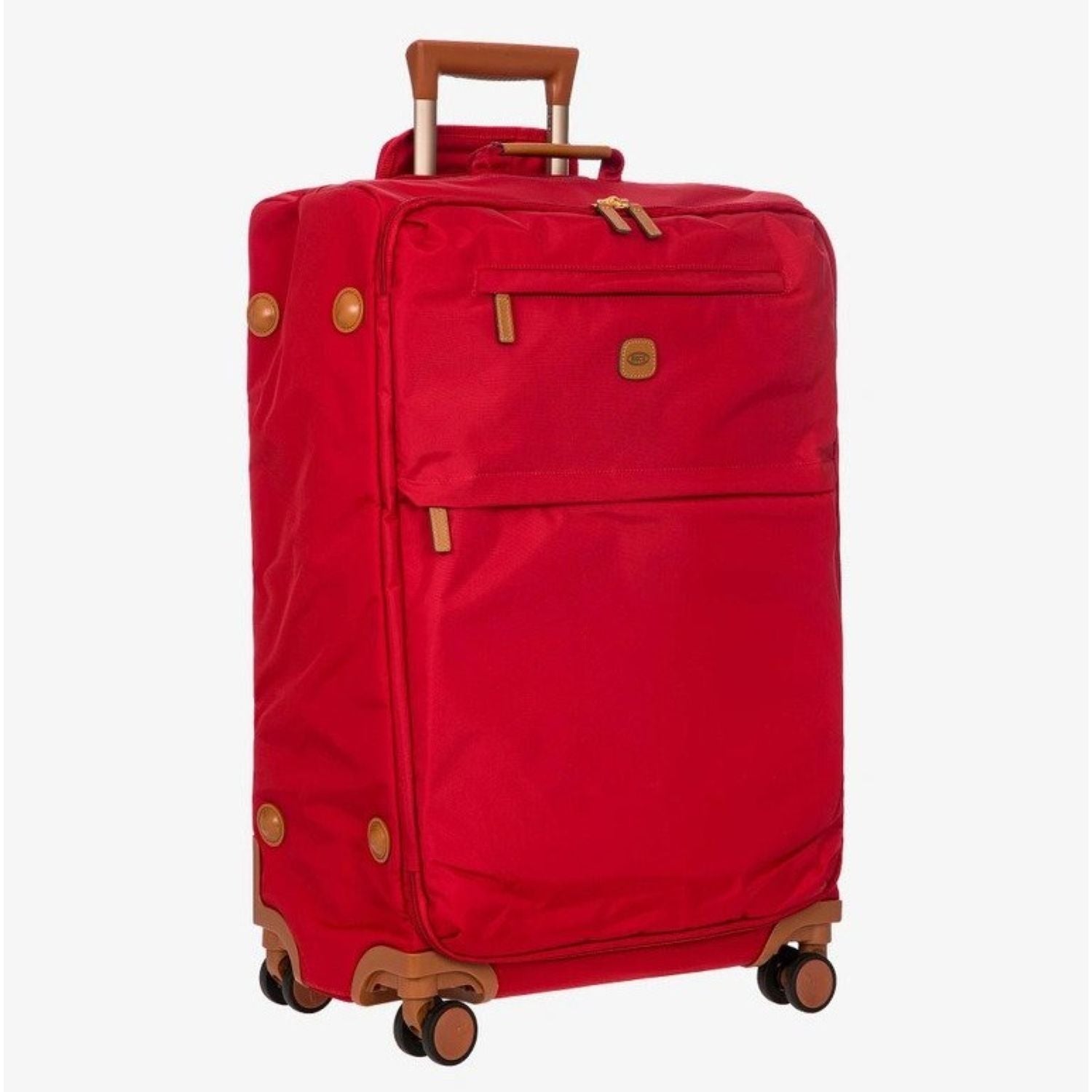 BRIC'S X-Travel 28" Medium Luggage With Front Access Opening Spinner (Red)