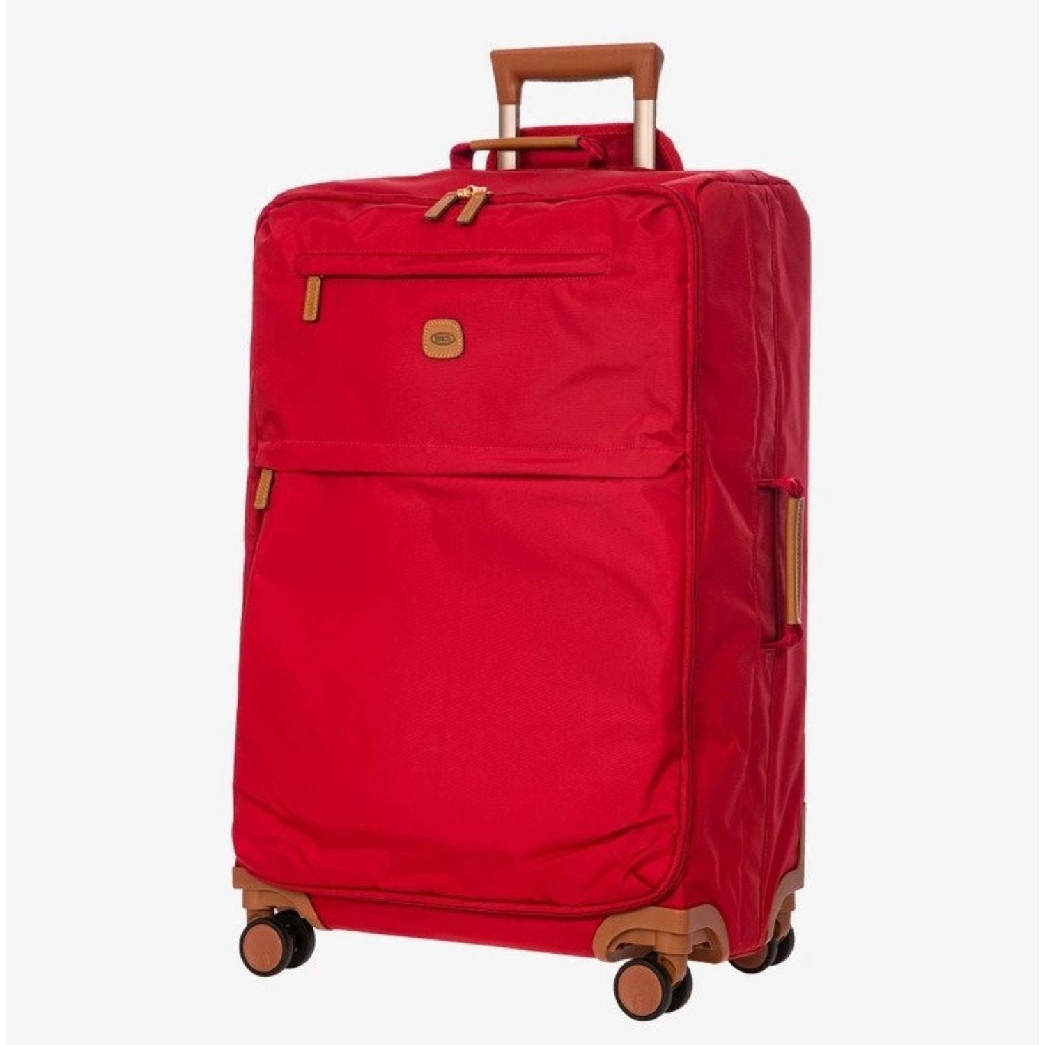 BRIC'S X-Travel 28" Medium Luggage With Front Access Opening Spinner (Red)