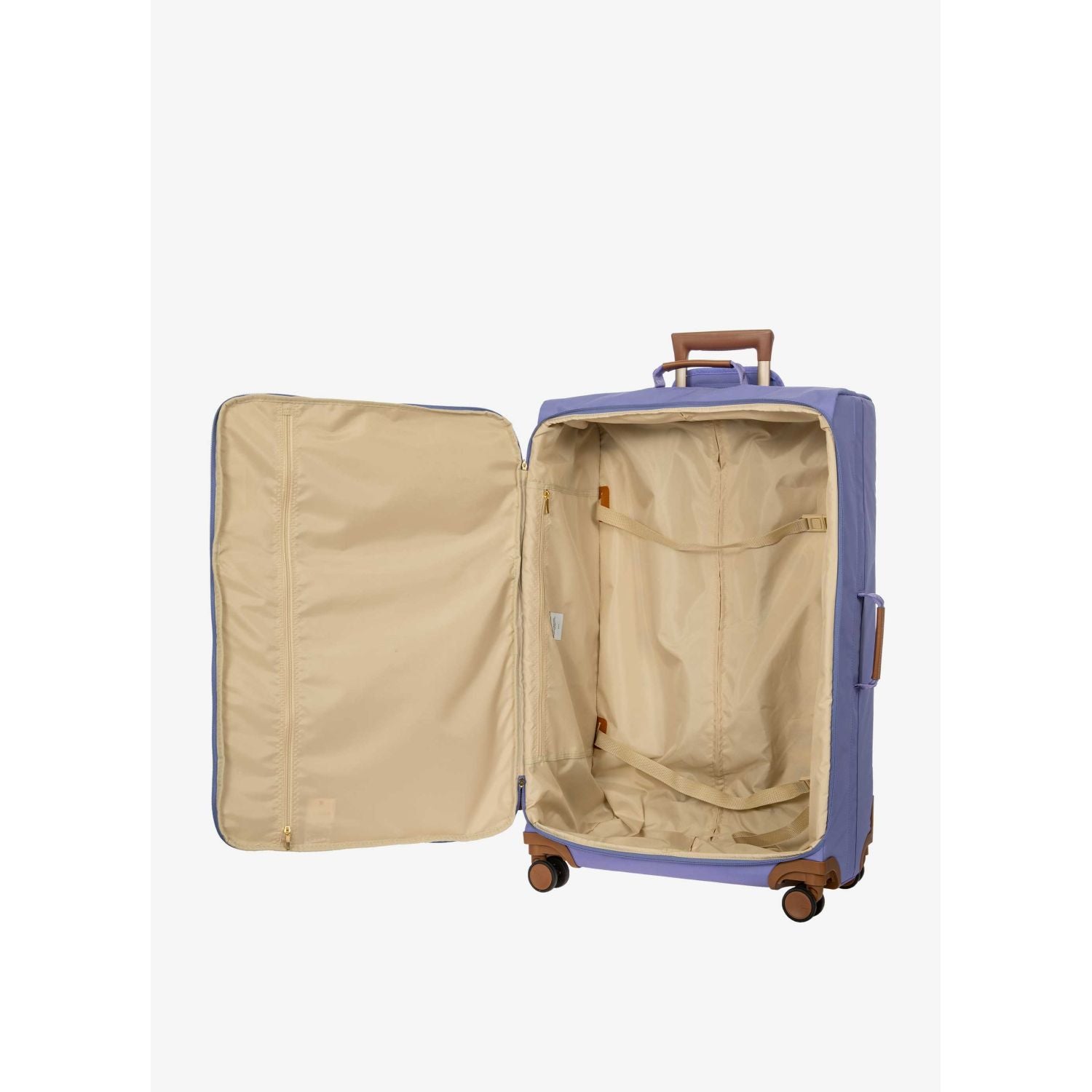 BRIC'S X-Travel 30" Large Luggage With Front Access Opening Spinner (Lilac)