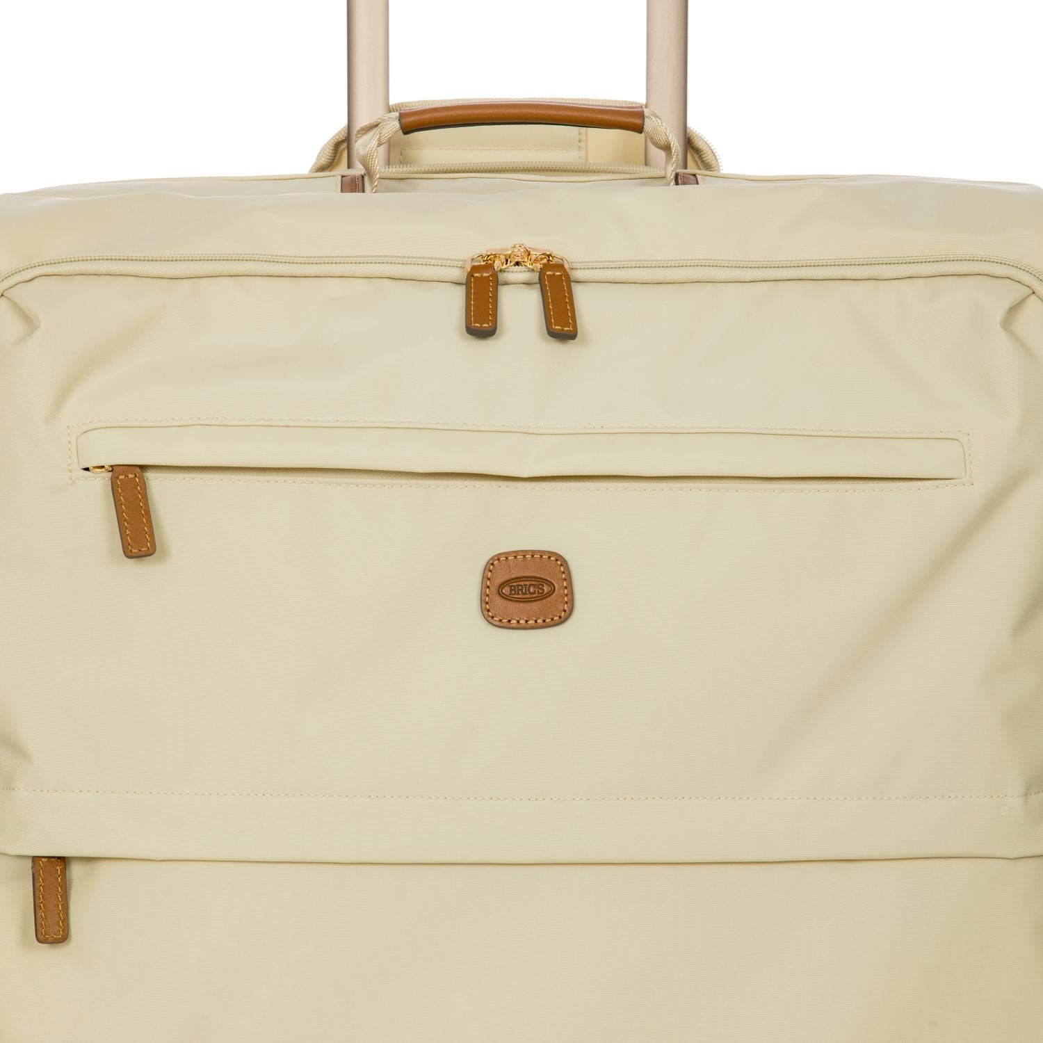 BRIC'S X-Travel 30" Large Luggage With Front Access Opening Spinner (Beige)