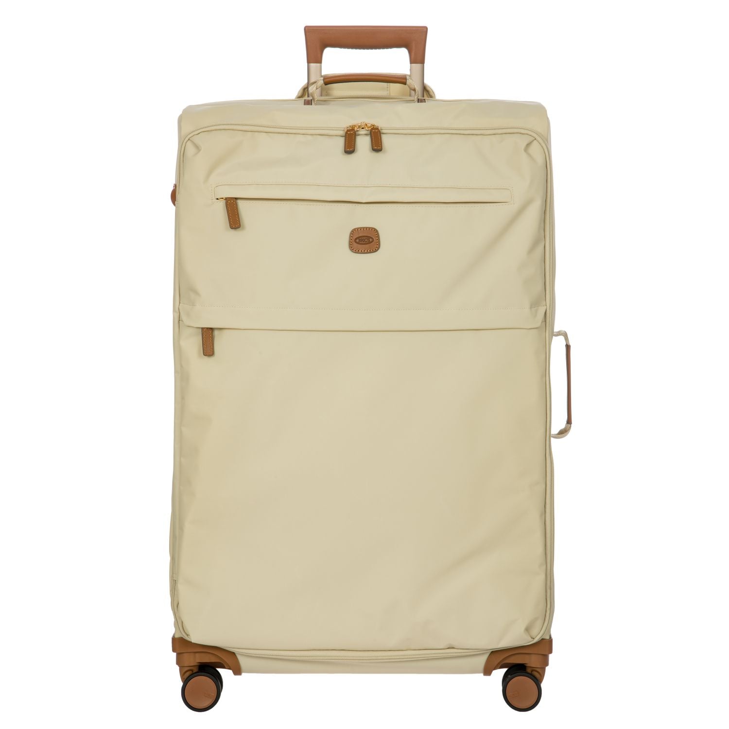 BRIC'S X-Travel 30" Large Luggage With Front Access Opening Spinner (Beige)