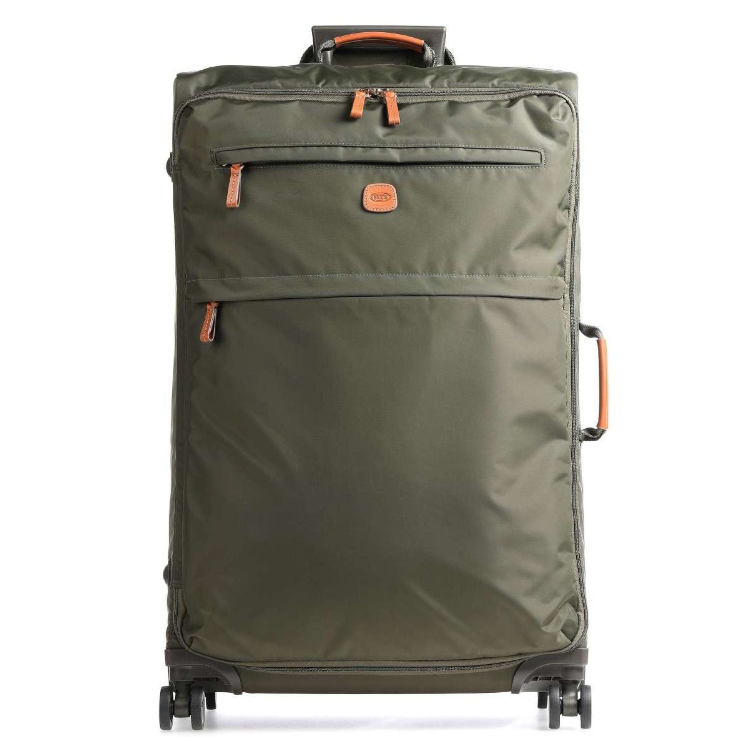 BRIC'S X-Travel 30" Large Luggage With Front Access Opening Spinner (Olive)