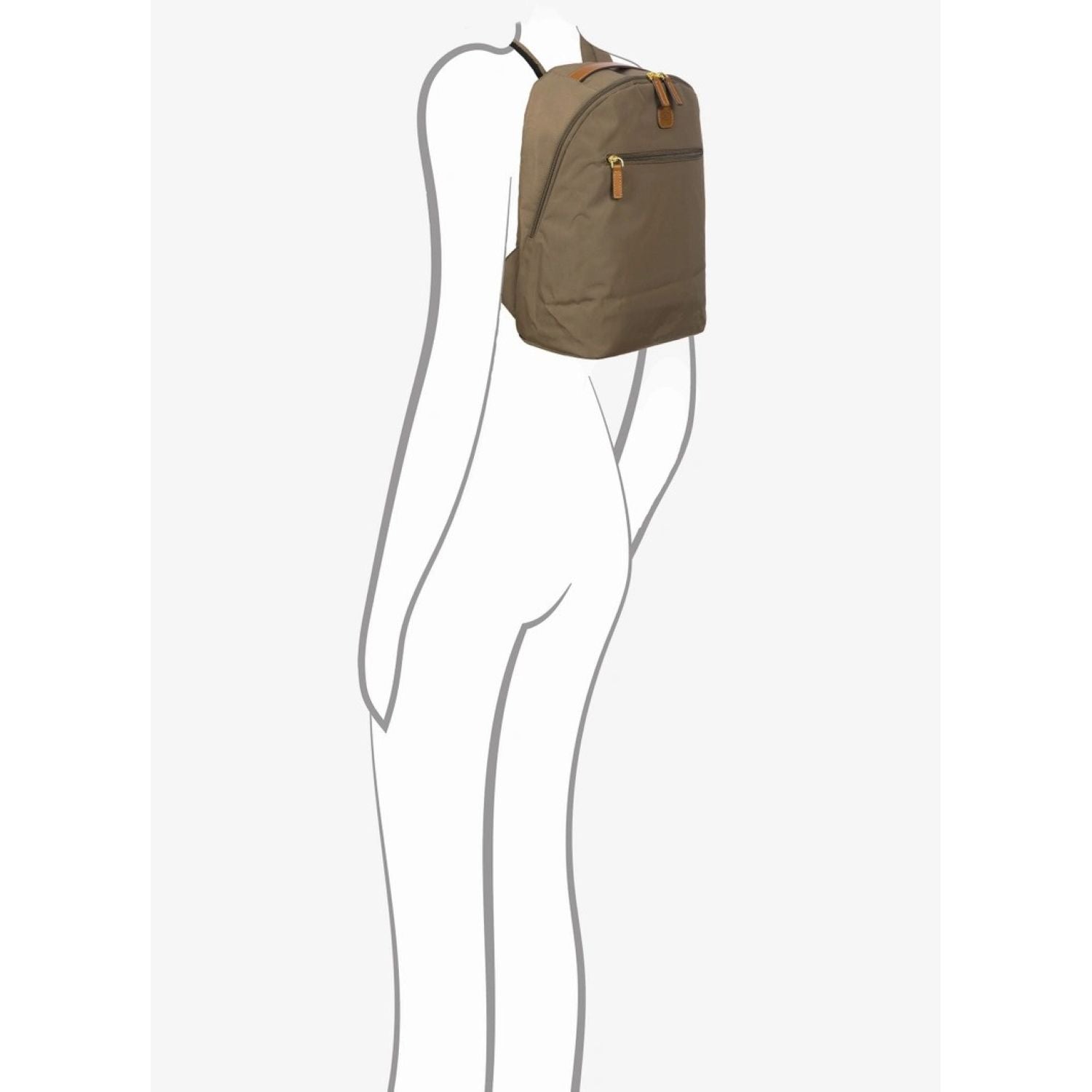 BRIC'S X-Travel City Backpack - Medium (Elephant)