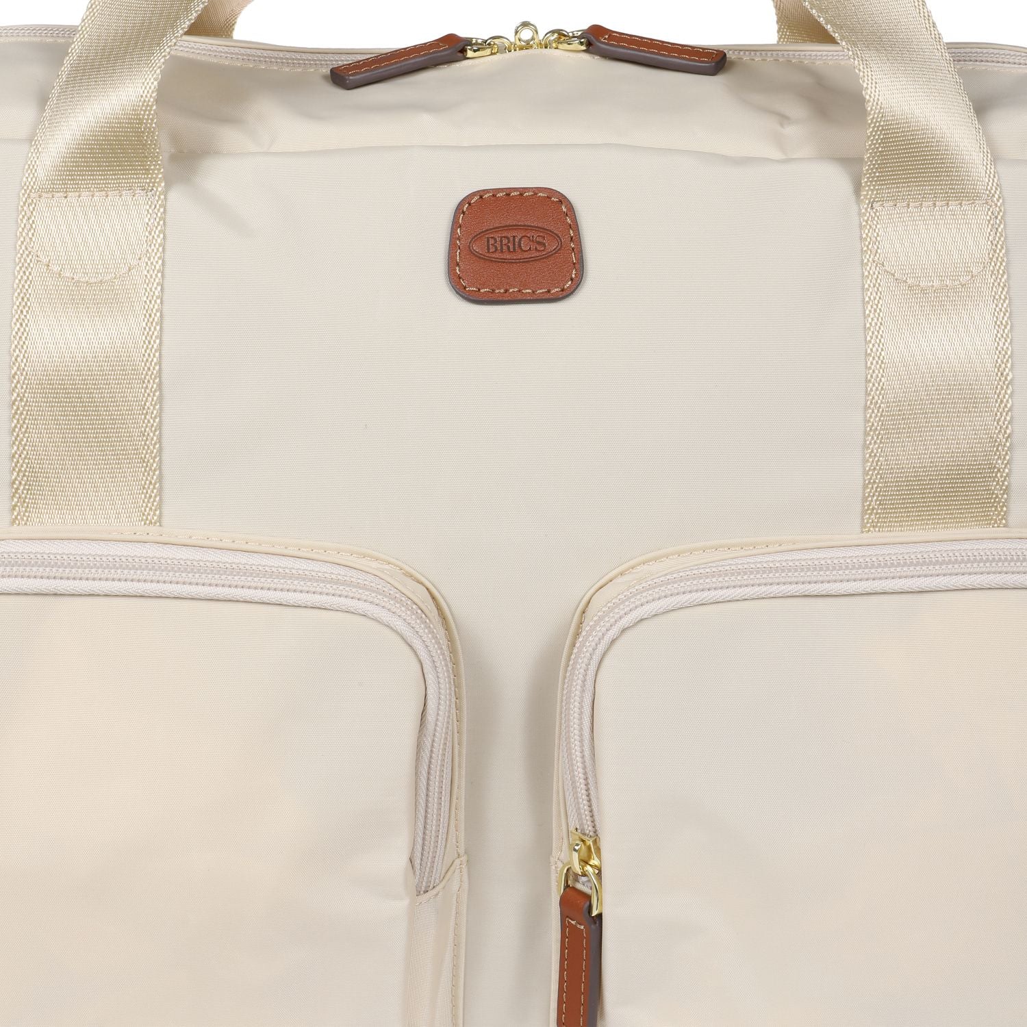 BRIC'S X-Travel Holdall Multipocket Duffel Bag - Small (Beige)