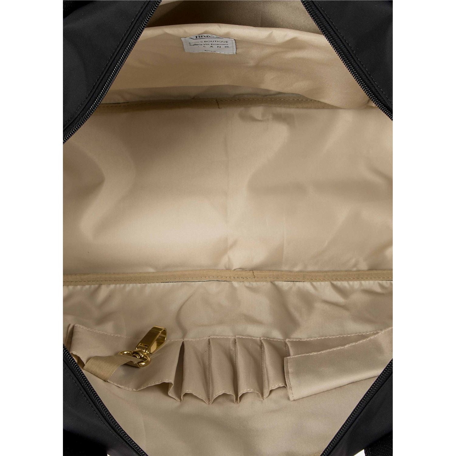 BRIC'S X-Travel Holdall Multipocket Duffel Bag - Small (Black)