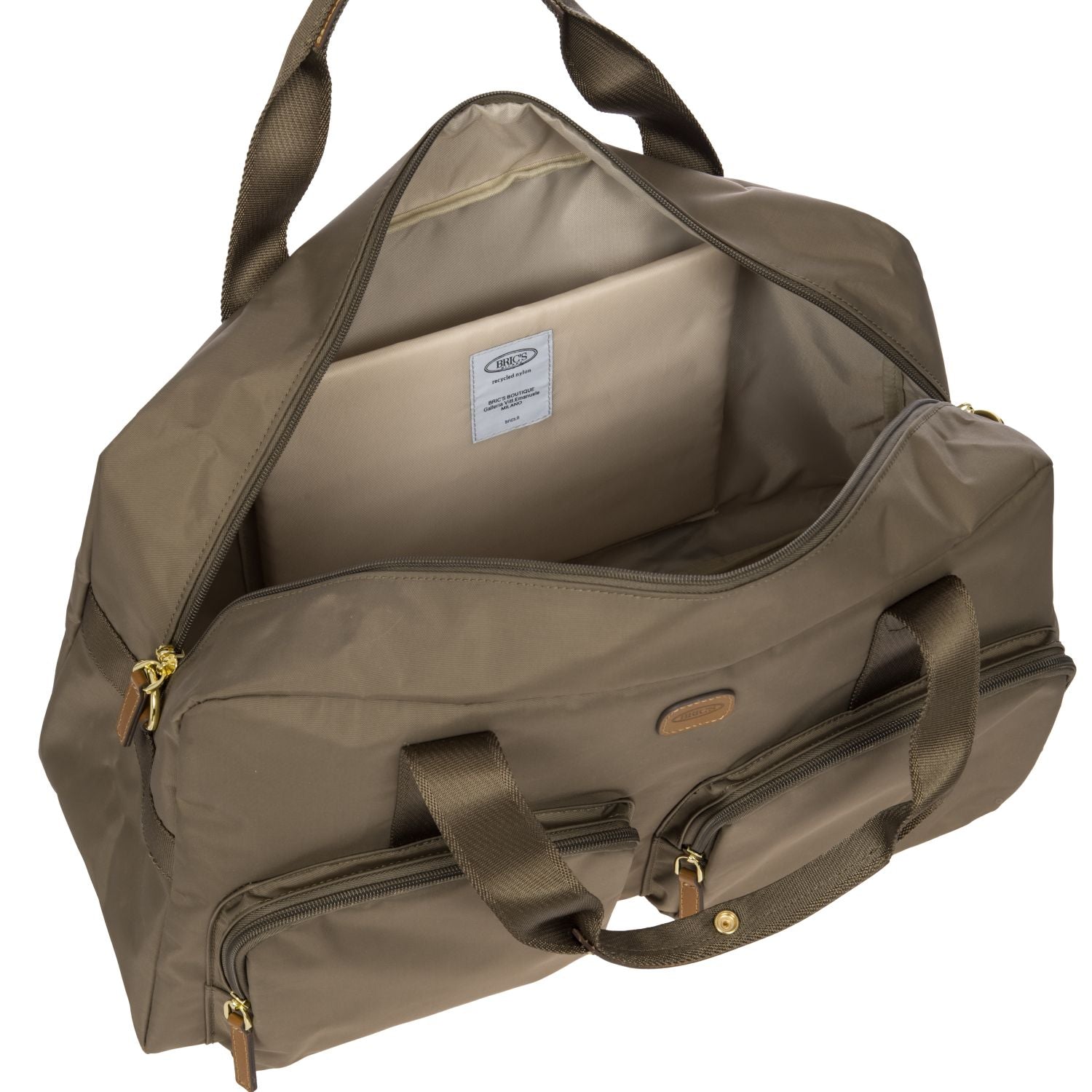 BRIC'S X-Travel Holdall Multipocket Duffel Bag - Small (Elephant)