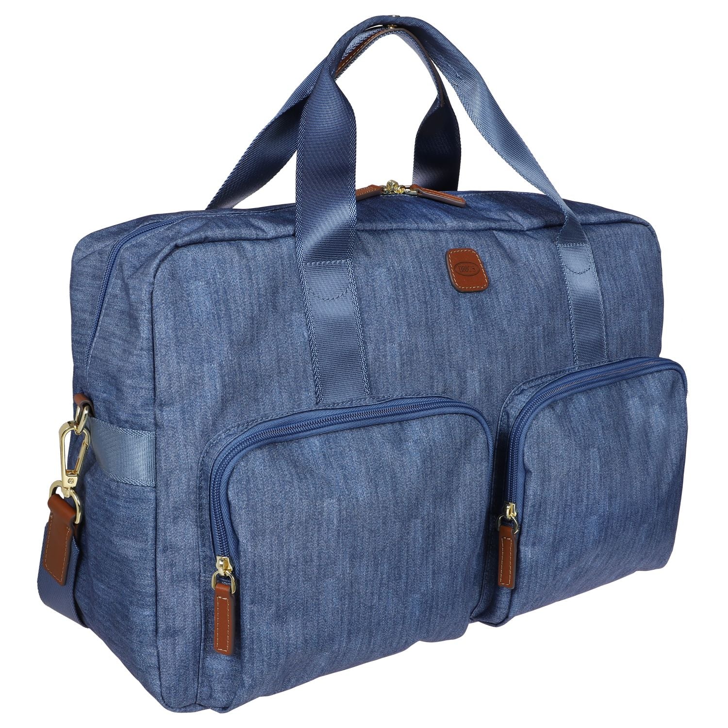 BRIC'S X-Travel Holdall Multipocket Duffel Bag - Small (Jeans)