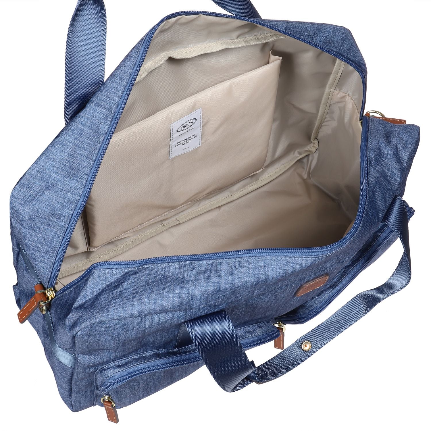 BRIC'S X-Travel Holdall Multipocket Duffel Bag - Small (Jeans)