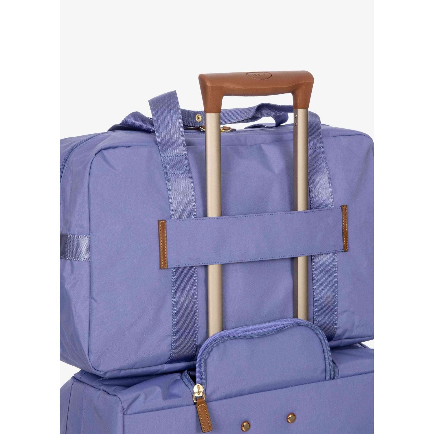 BRIC'S X-Travel Holdall Multipocket Duffel Bag - Small (Lilac)