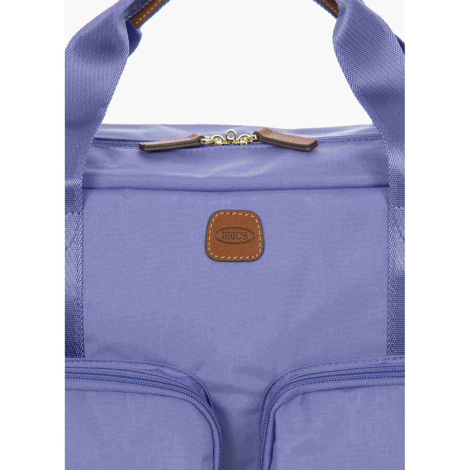 BRIC'S X-Travel Holdall Multipocket Duffel Bag - Small (Lilac)