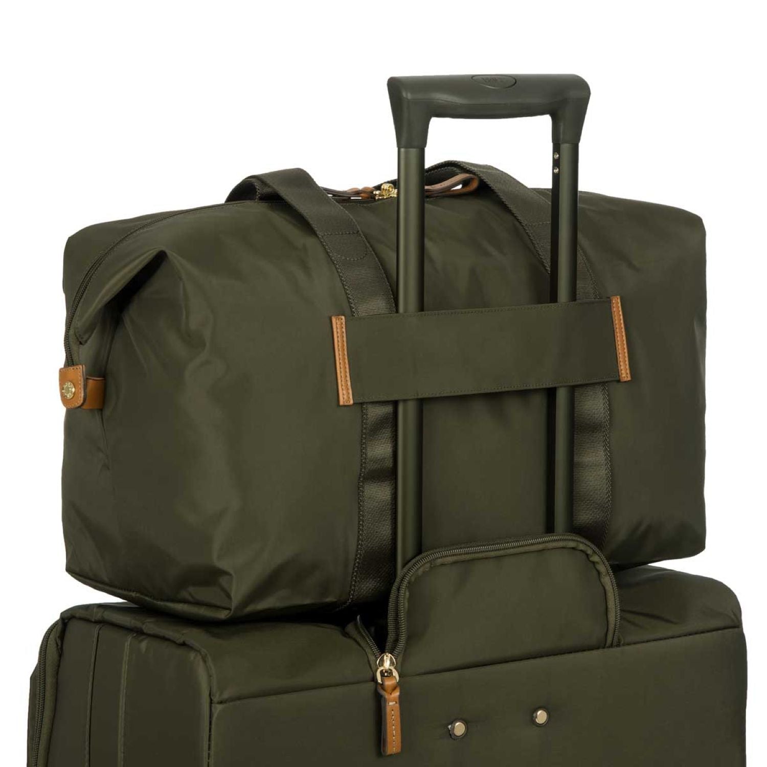 BRIC'S X-Bag 18" Folding Duffel Bag (Olive)