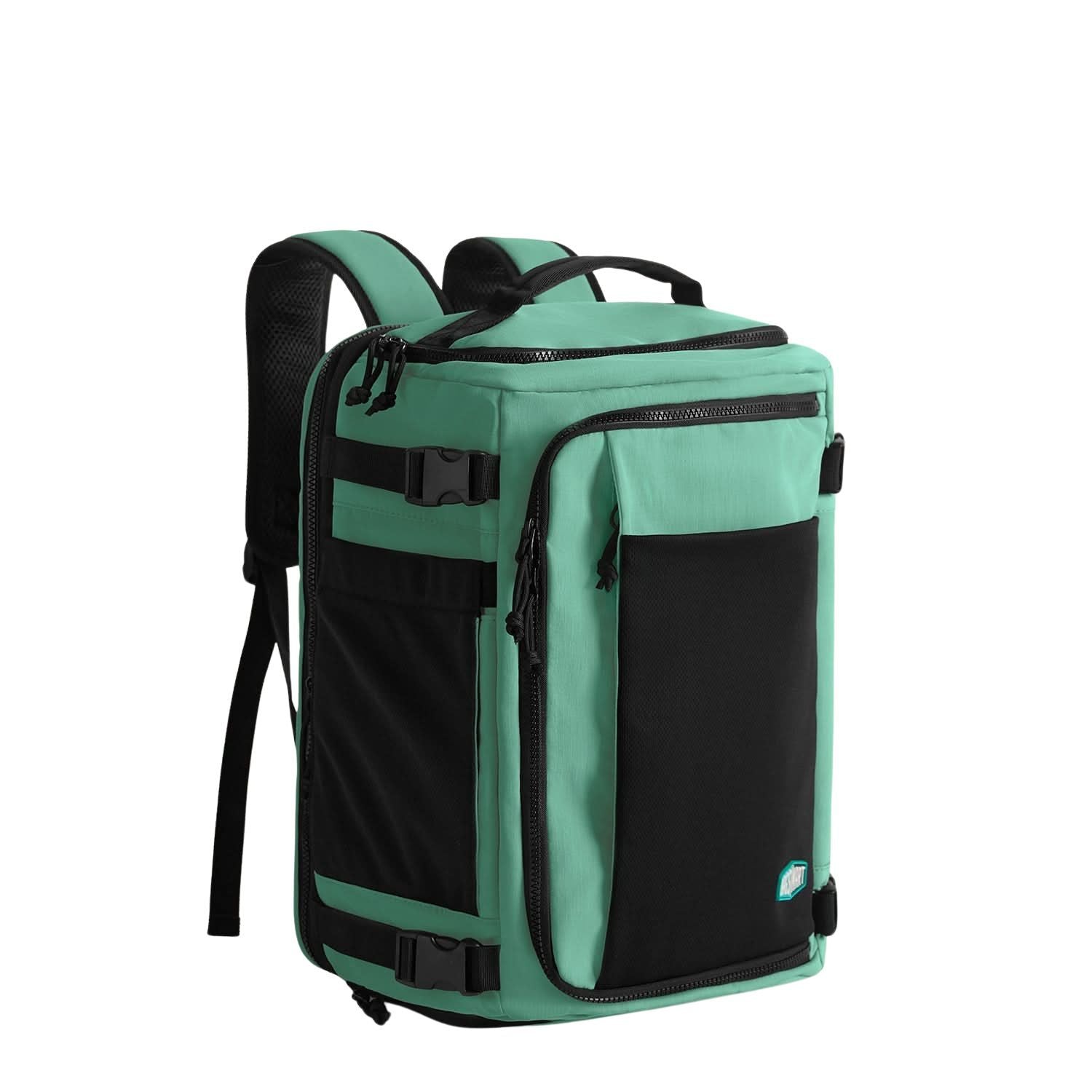 Bagsmart Blast Quick Access Carry On Expandable Travel Backpack (Green)
