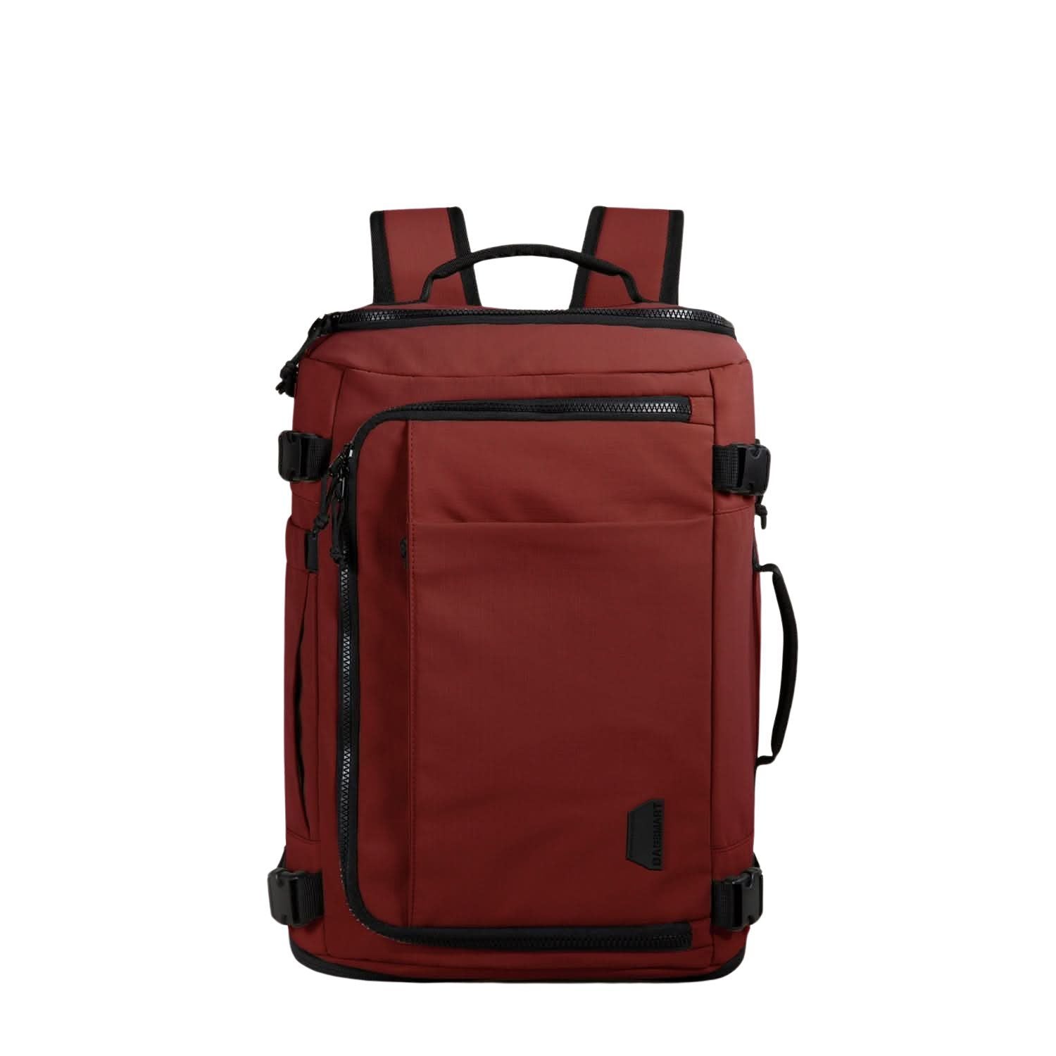 Bagsmart Blast Quick Access Carry On Travel Backpack Extended 38L (Brandy Snifter)