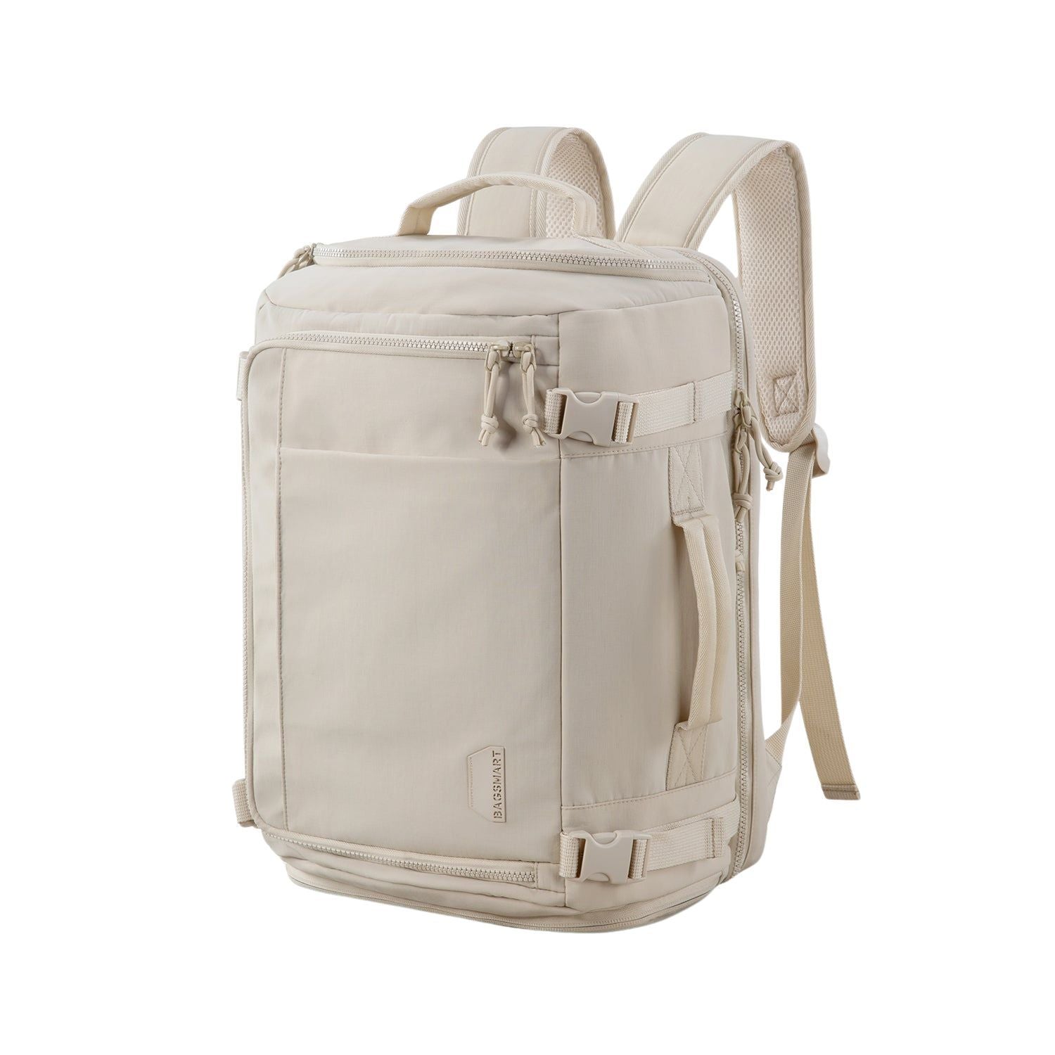 Bagsmart Blast Quick Access Carry On Travel Backpack Standard 28L (Beige)