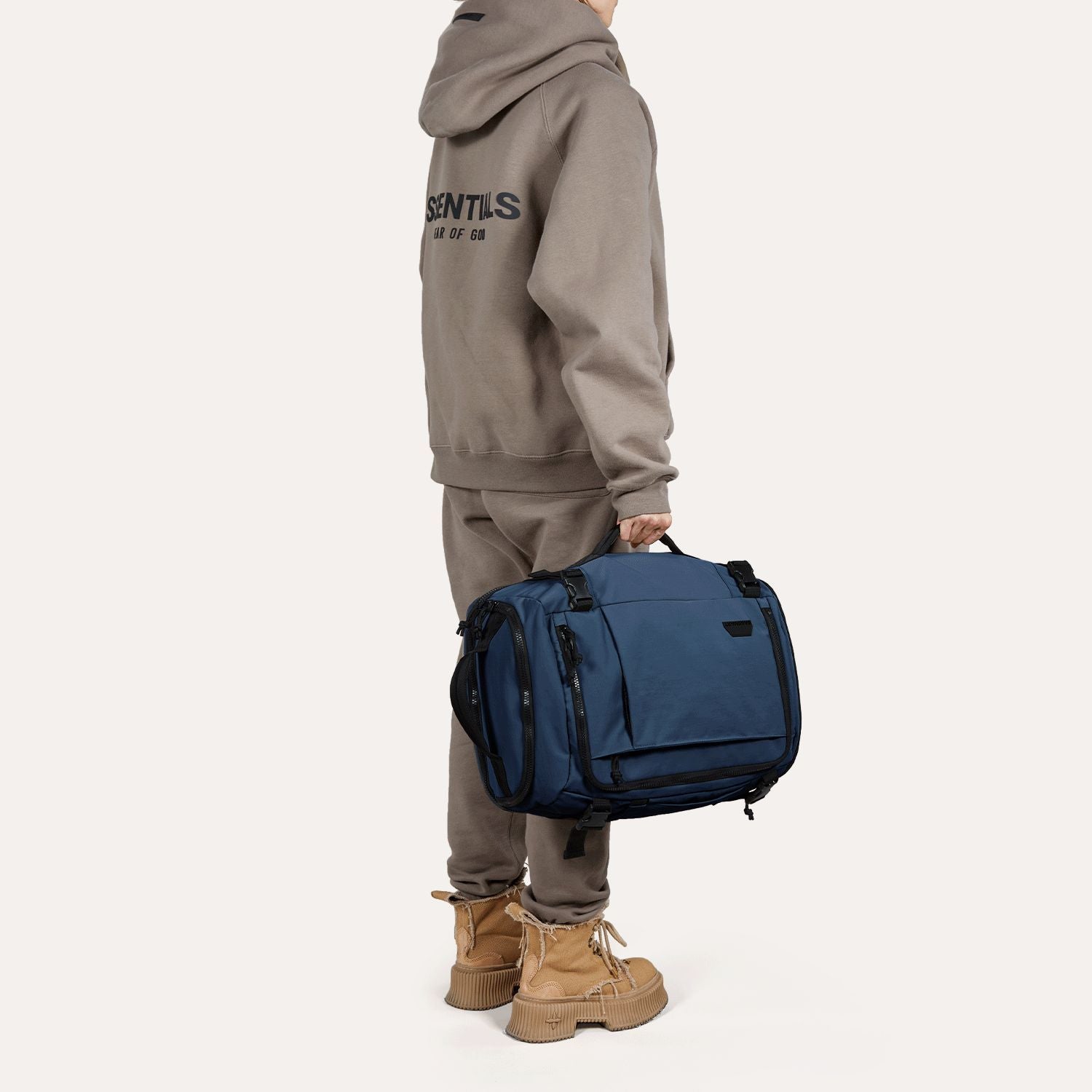 Bagsmart Blast Quick Access Carry On Travel Backpack Standard 28L (Dark Blue)