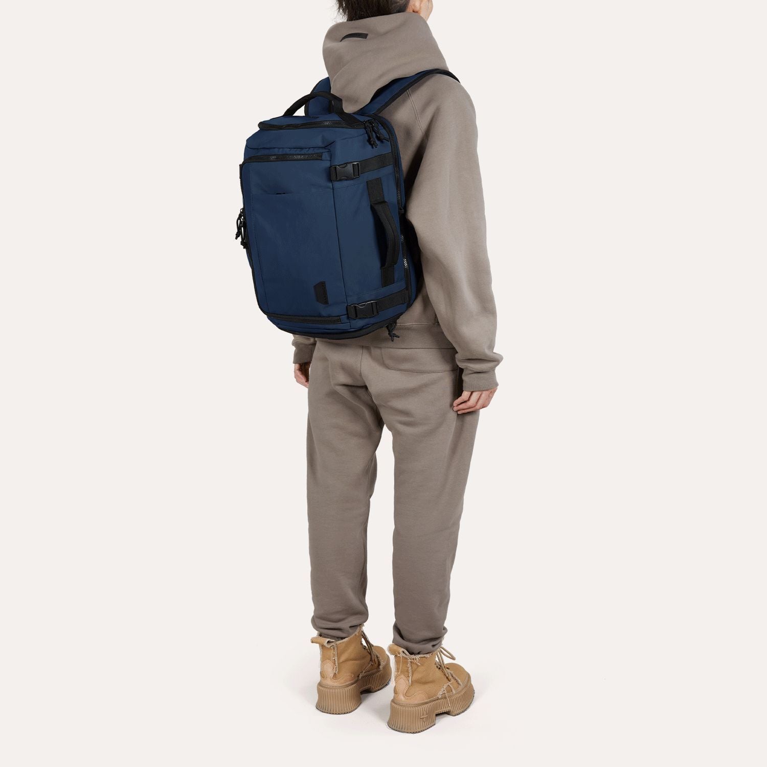 Bagsmart Blast Quick Access Carry On Travel Backpack Standard 28L (Dark Blue)