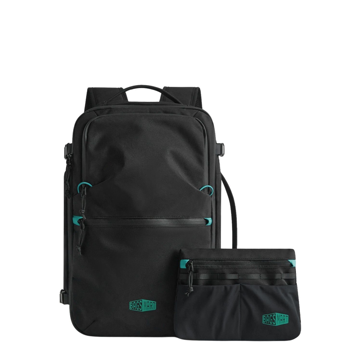 Bagsmart Faro Carry On Travel Backpack Set 29L (Black)
