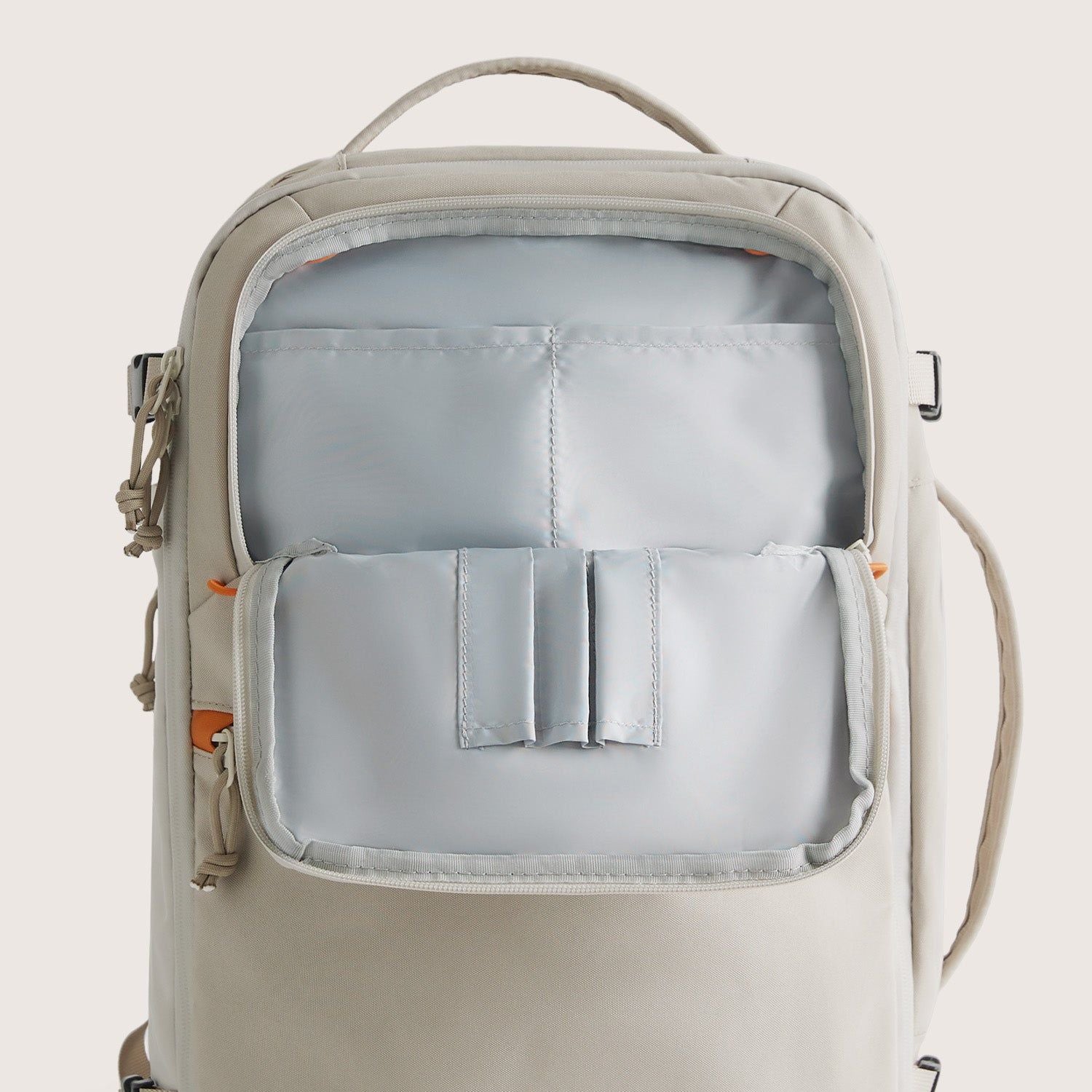 Bagsmart Faro Carry On Travel Backpack Set 29L (Cream)