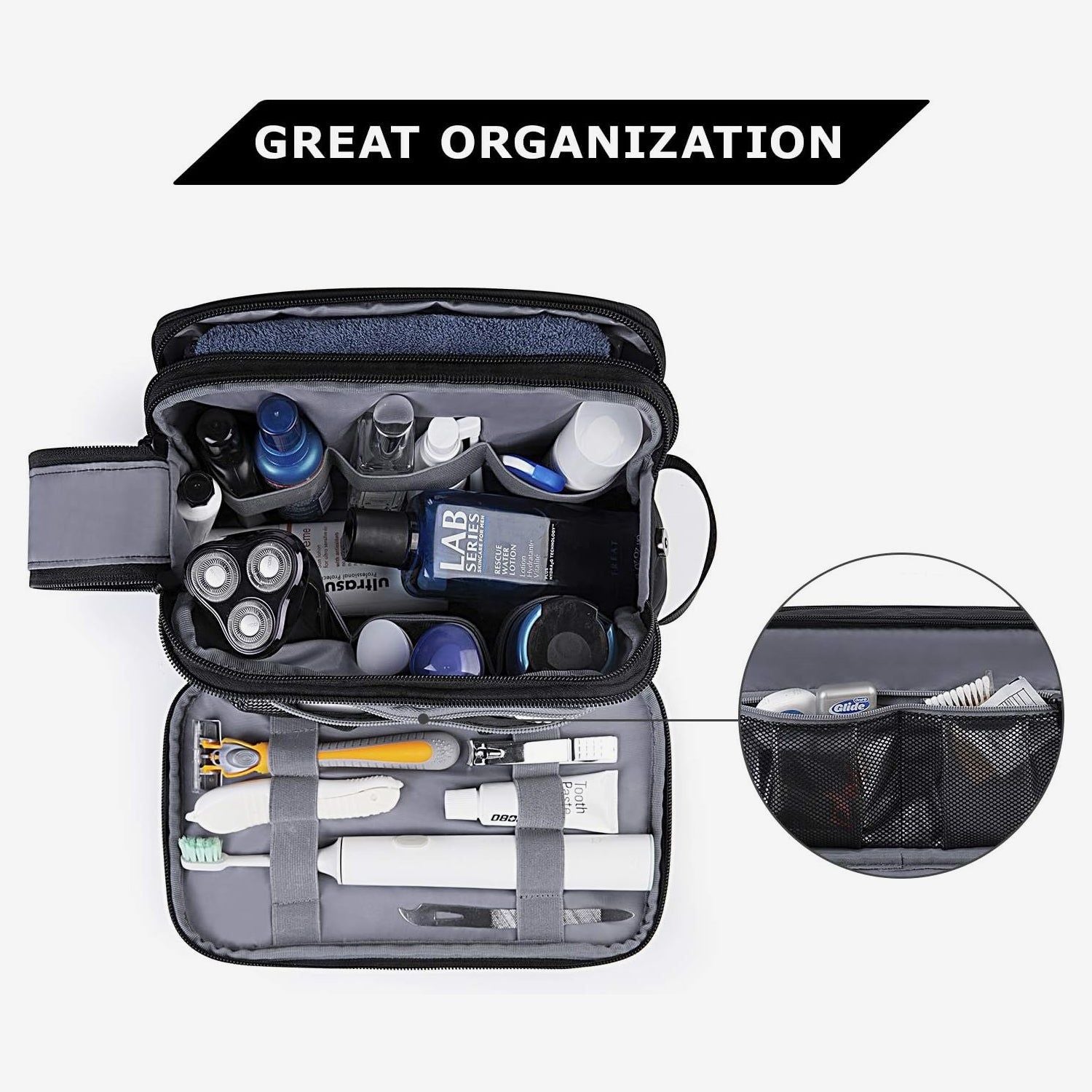 Bagsmart On-Road Toiletry Bag (Blue)