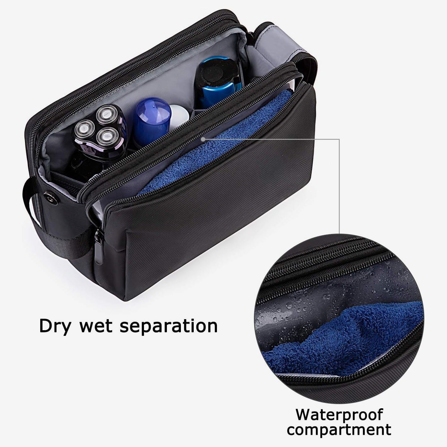 Bagsmart On-Road Toiletry Bag (Blue)