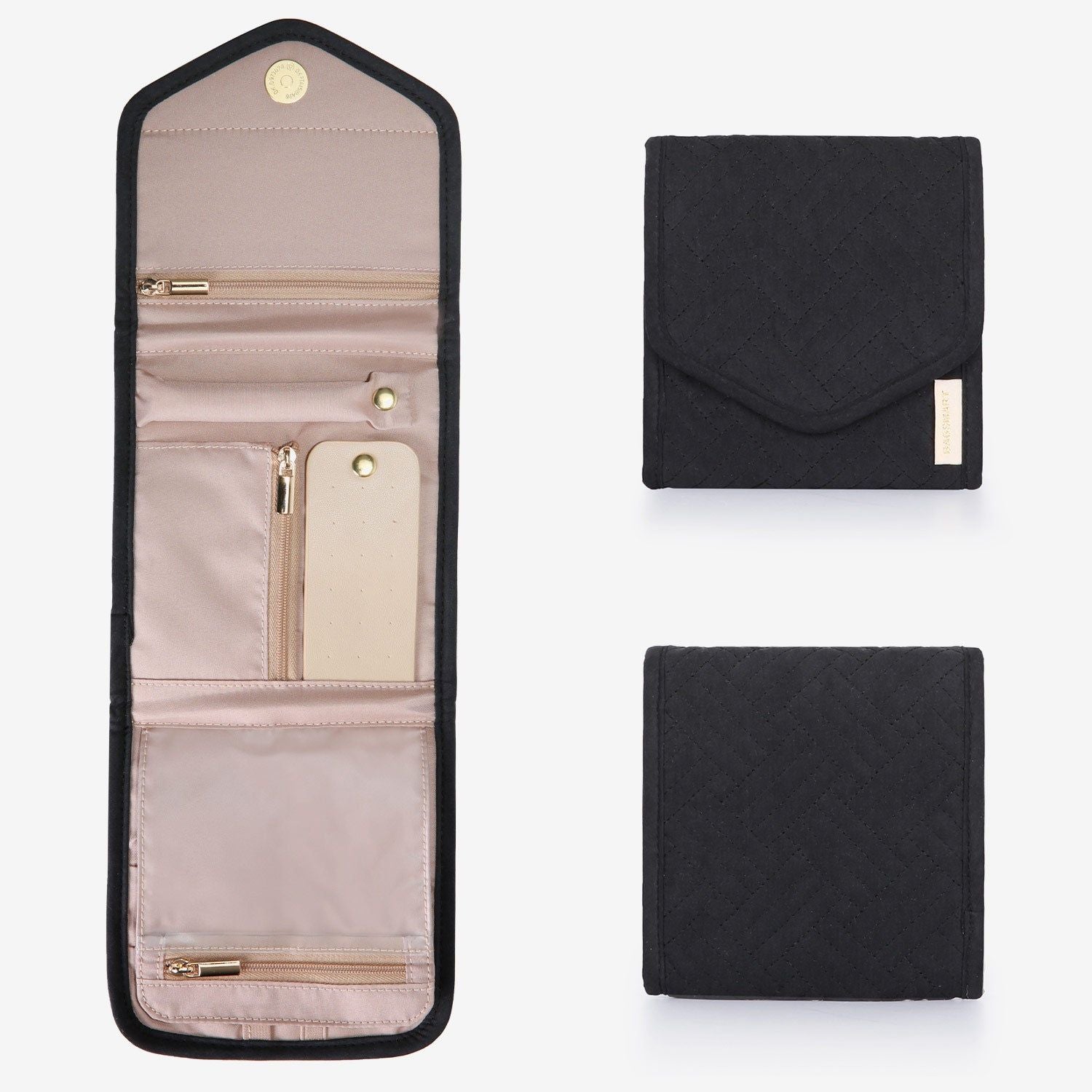 Bagsmart Peri Folding Jewelry Organizer Small (Black)