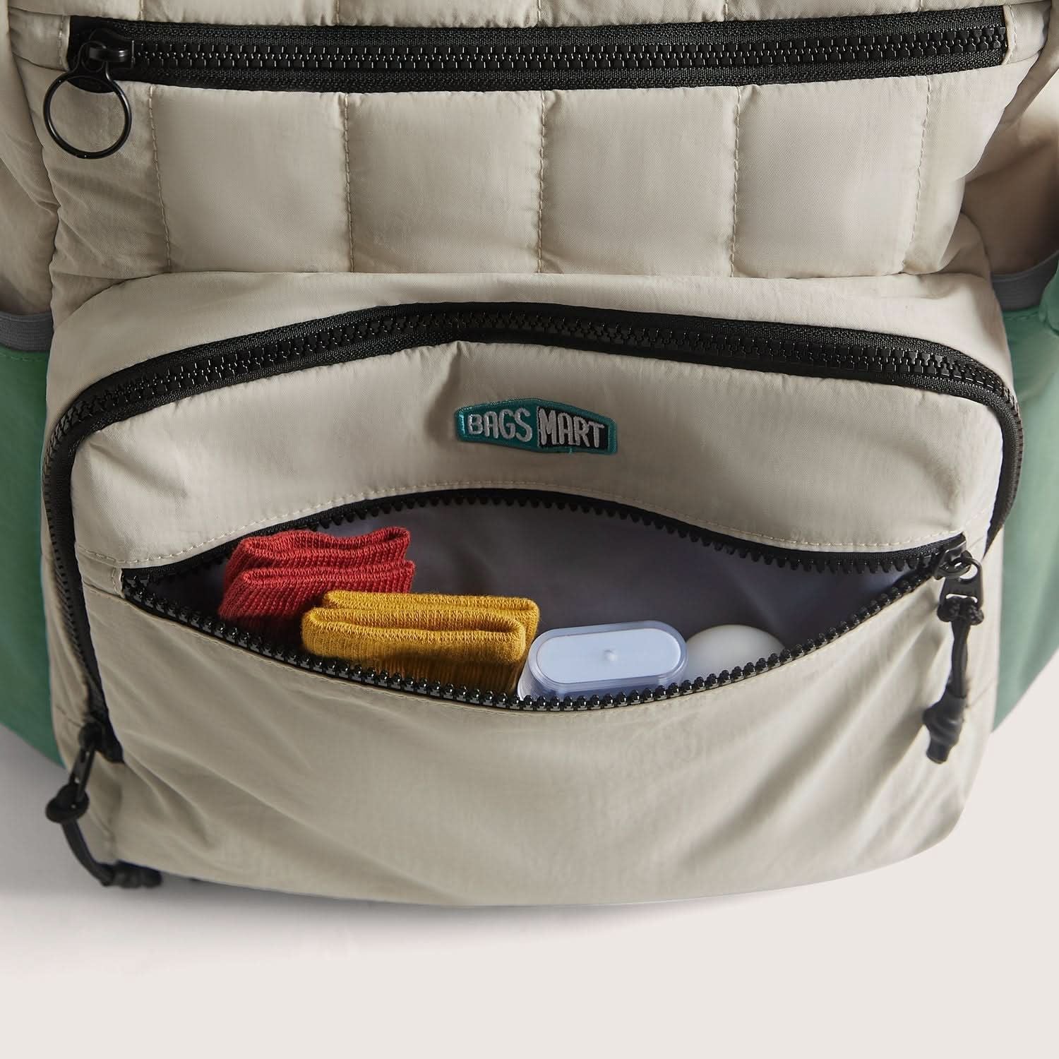 Bagsmart Walker Featherlight Travel Diaper Backpack 25L (Celadon)