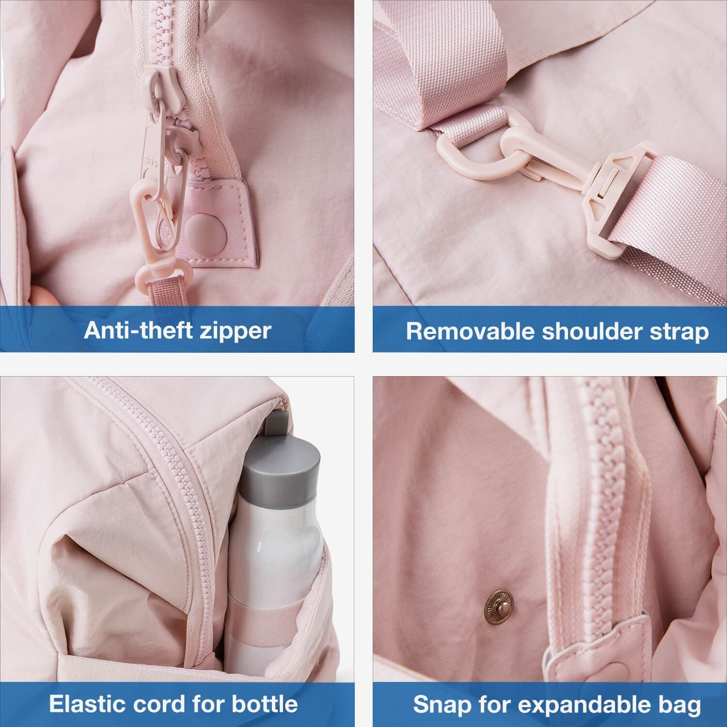 Bagsmart Zoraesque Duffel (Pink)