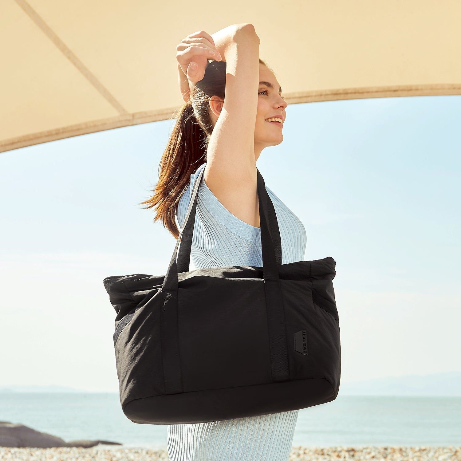 Bagsmart Zoraesque Tote (Blue)