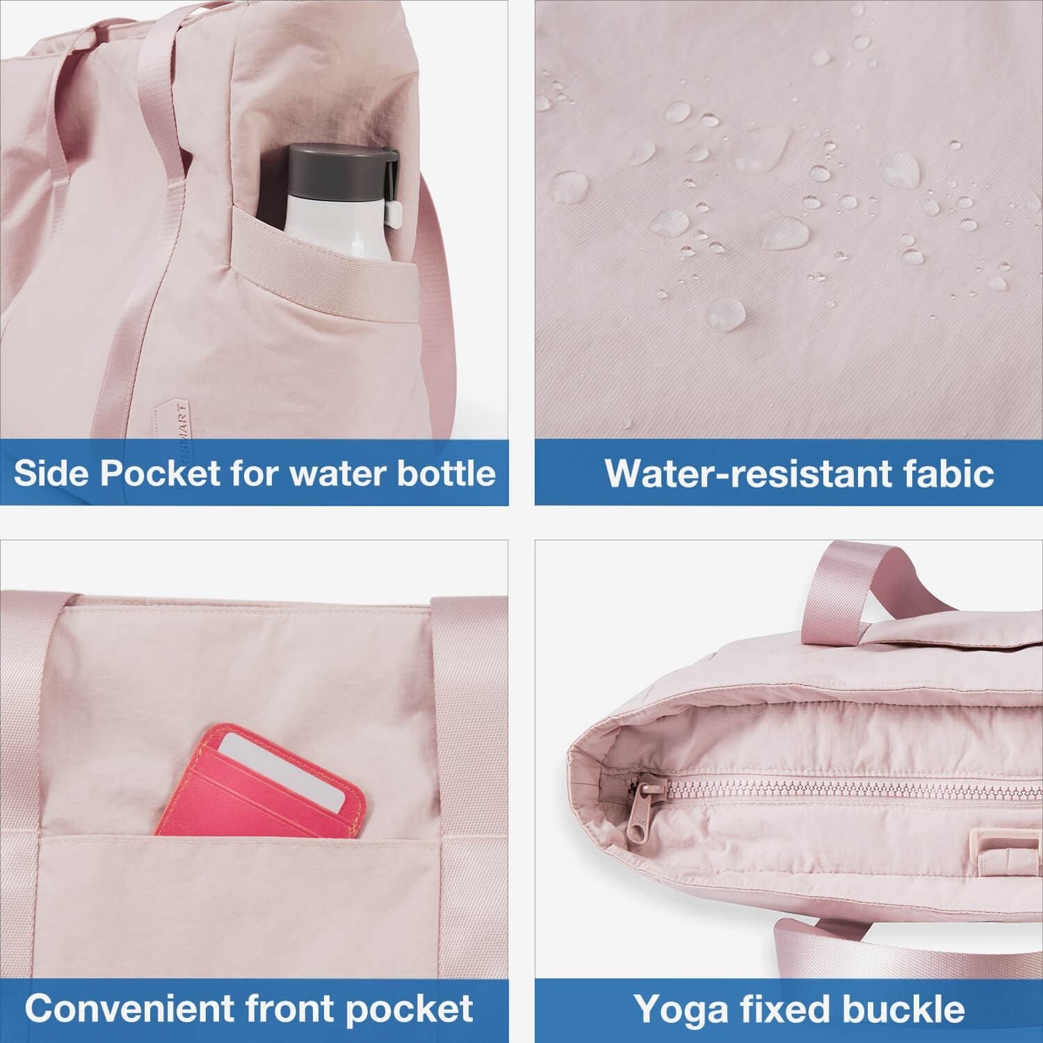 Bagsmart Zoraesque Tote (Pink)