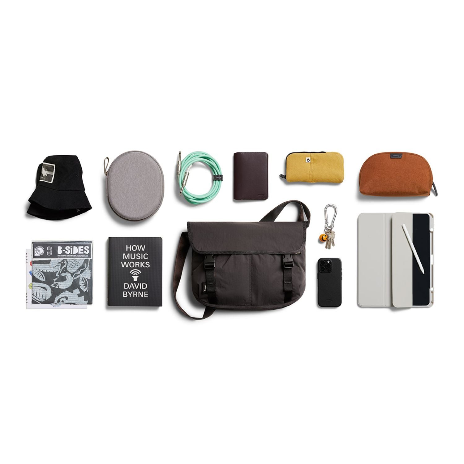 Bellroy Cinch Messenger Bag - Charcoal