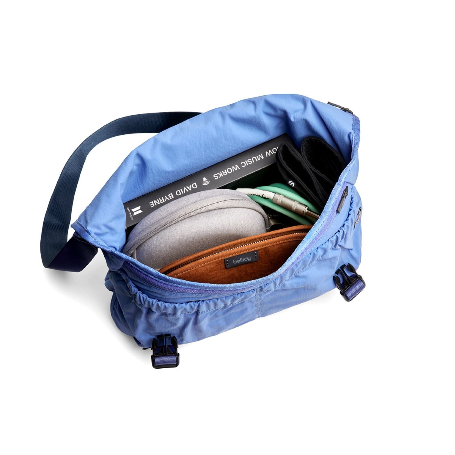 Bellroy Cinch Messenger Bag - Denim Blue