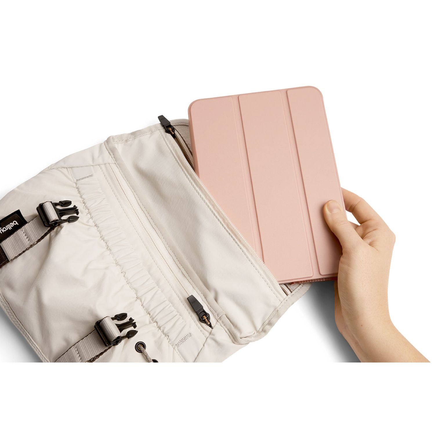 Bellroy Cinch Mini Messenger Bag - Oat