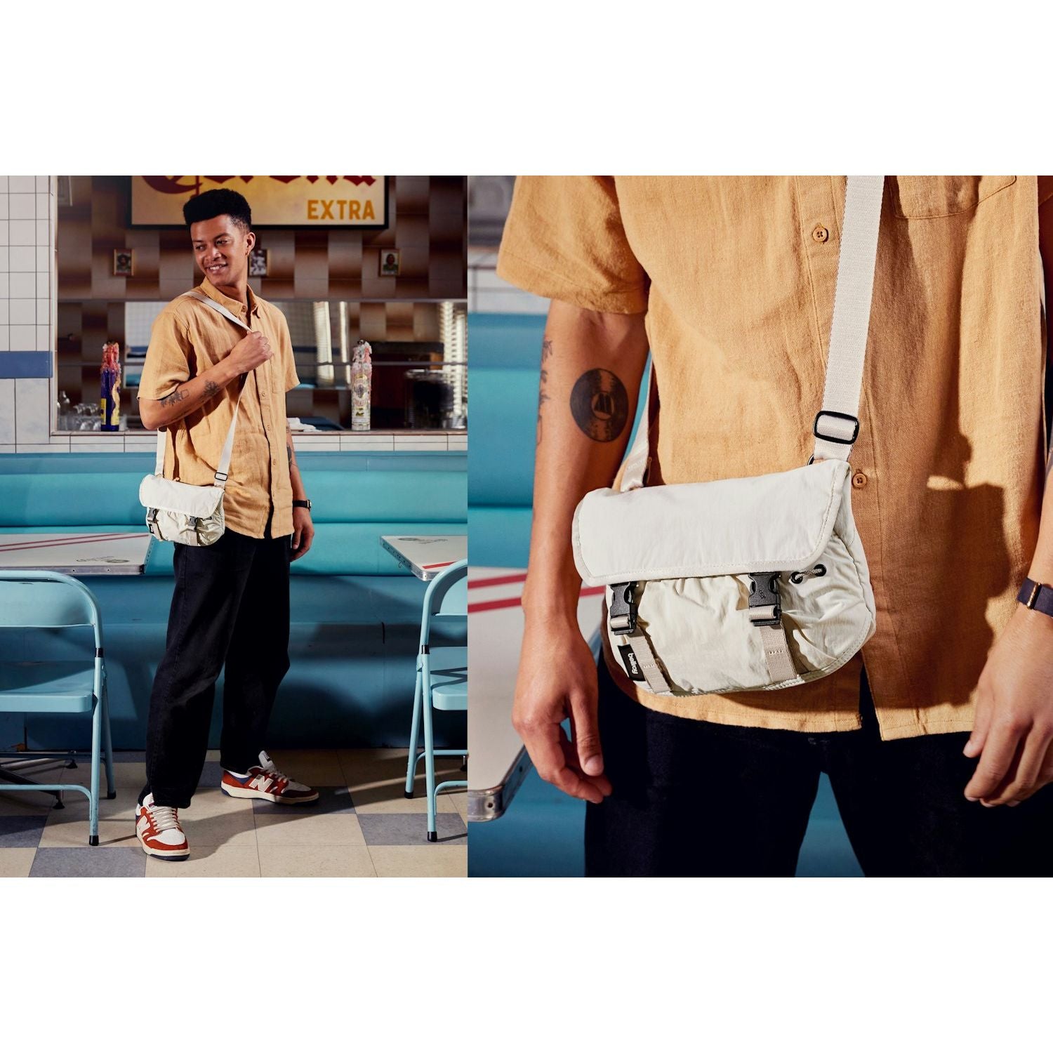 Bellroy Cinch Mini Messenger - Sand Dune