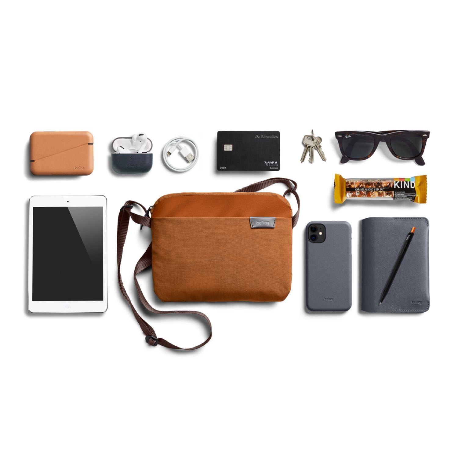 Bellroy City Pouch Plus - Bronze