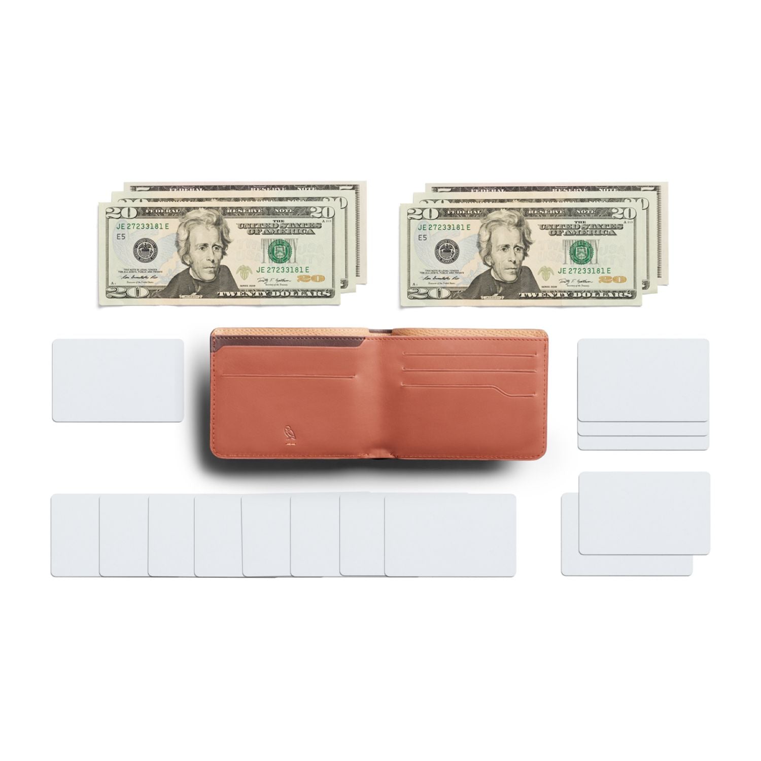 Bellroy Hide & Seek Wallet LO (Premium Edition) - Aragon