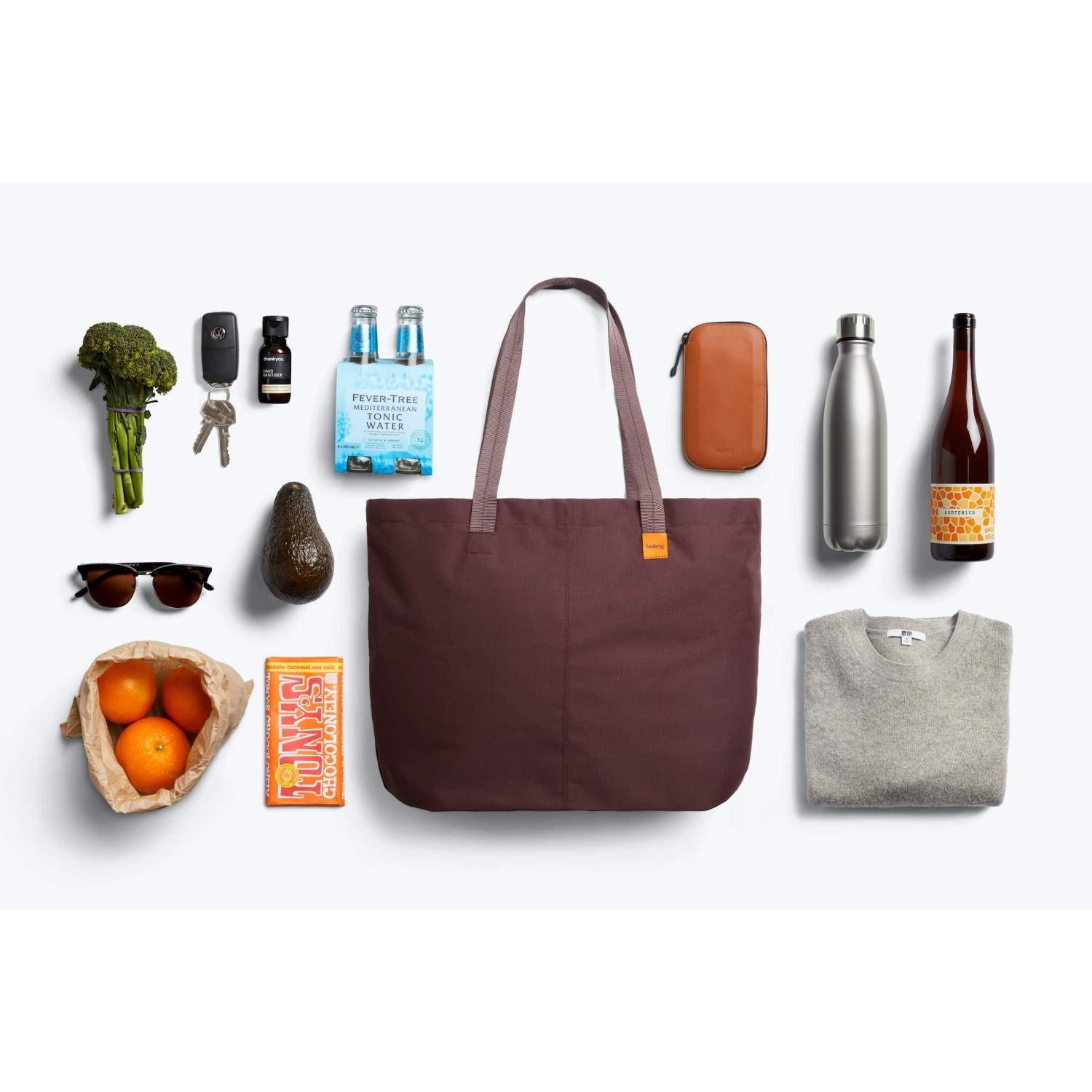 Bellroy Market Tote - Burgundy