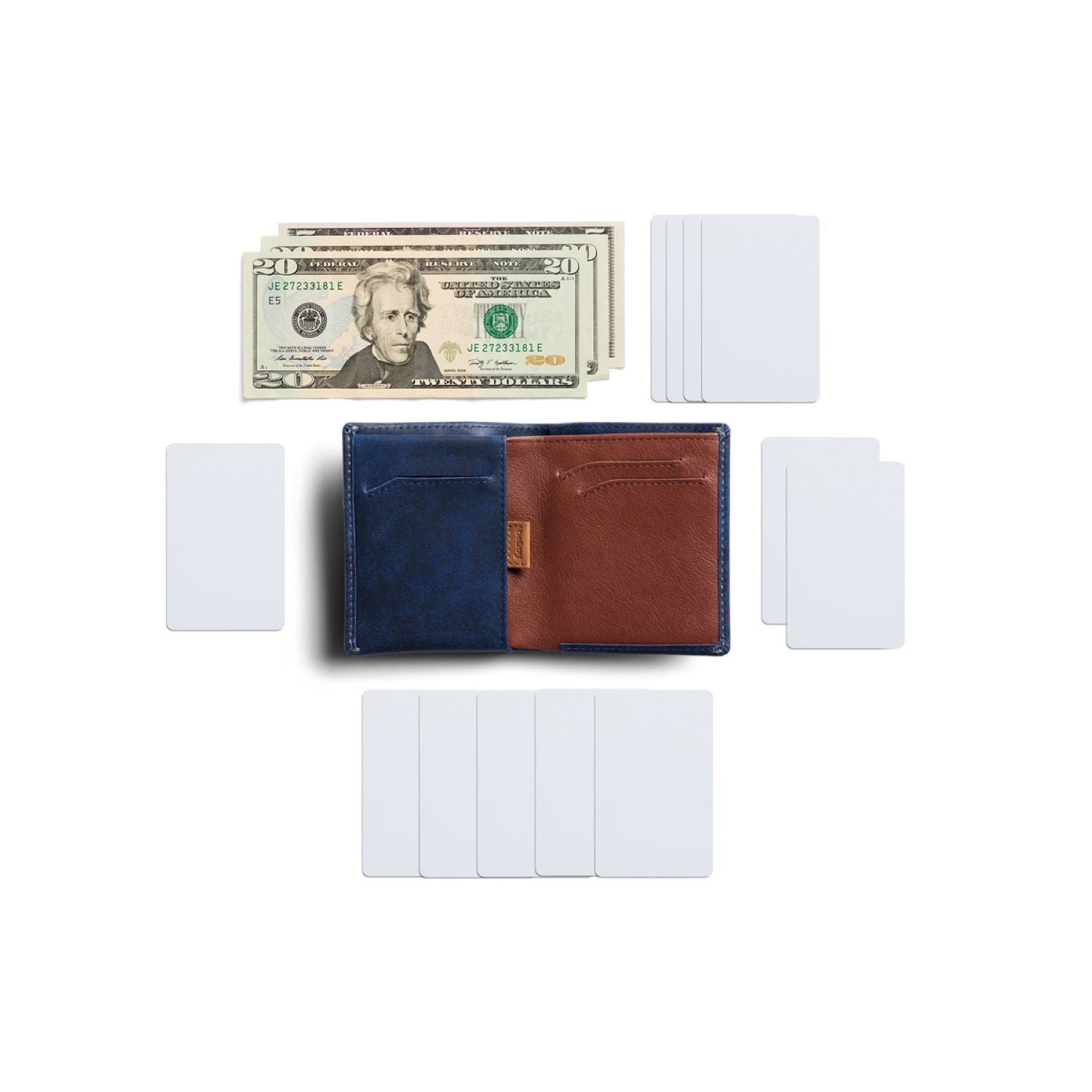 Bellroy Note Sleeve Wallet (RFID Protected) - Ocean