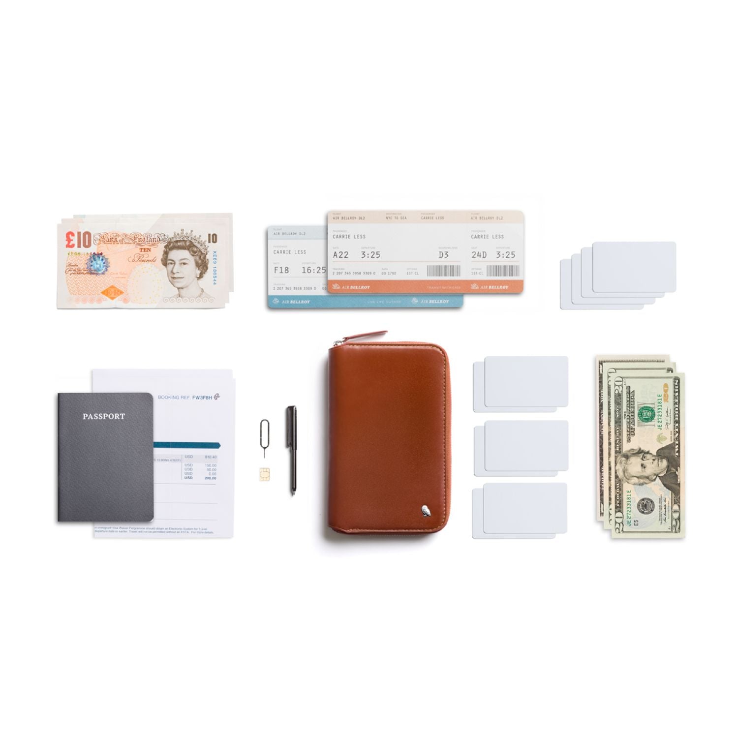 Bellroy Travel Folio (Second Edition) - Sienna
