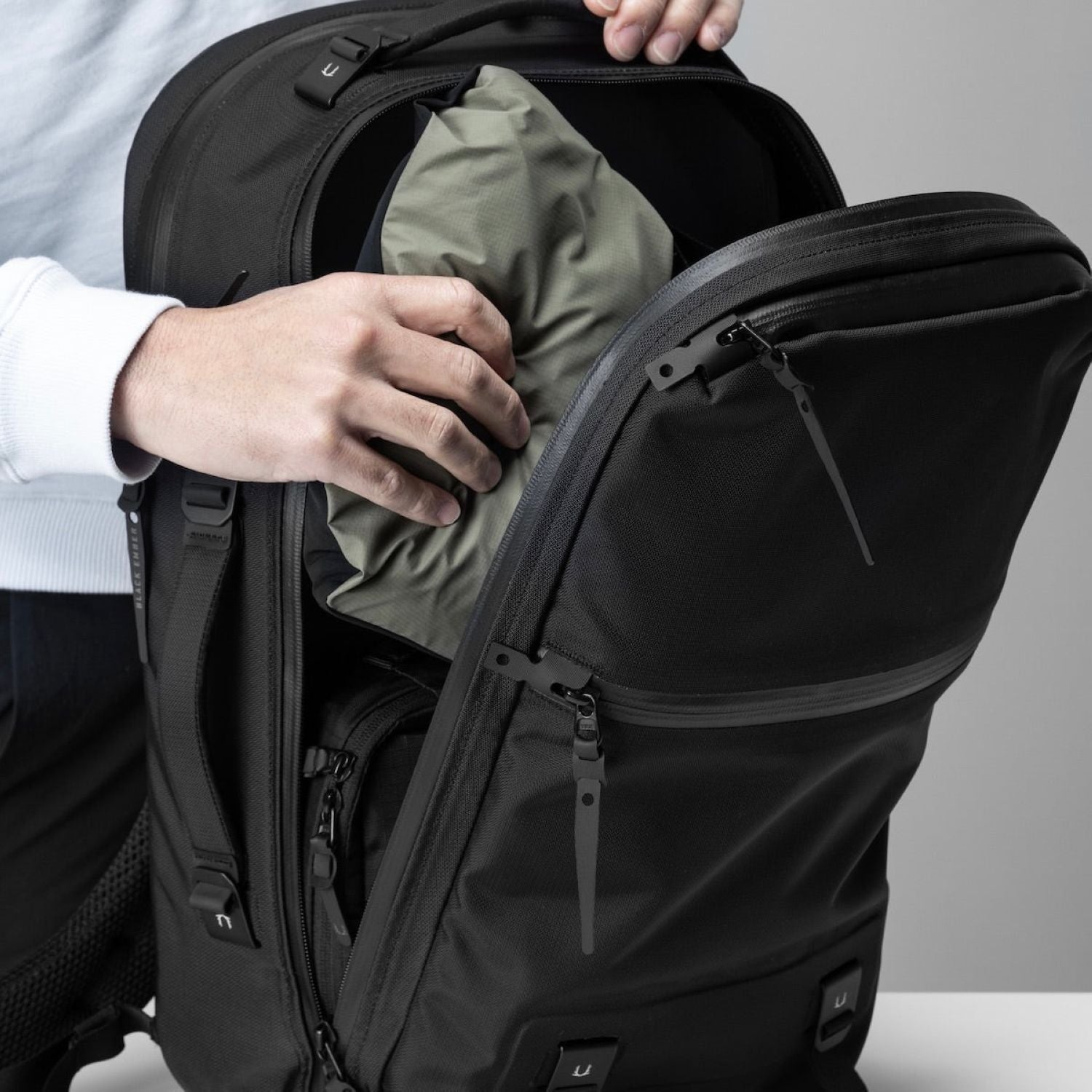 Black Ember Citadel 25 16 Laptop Backpack  - Jet Black
