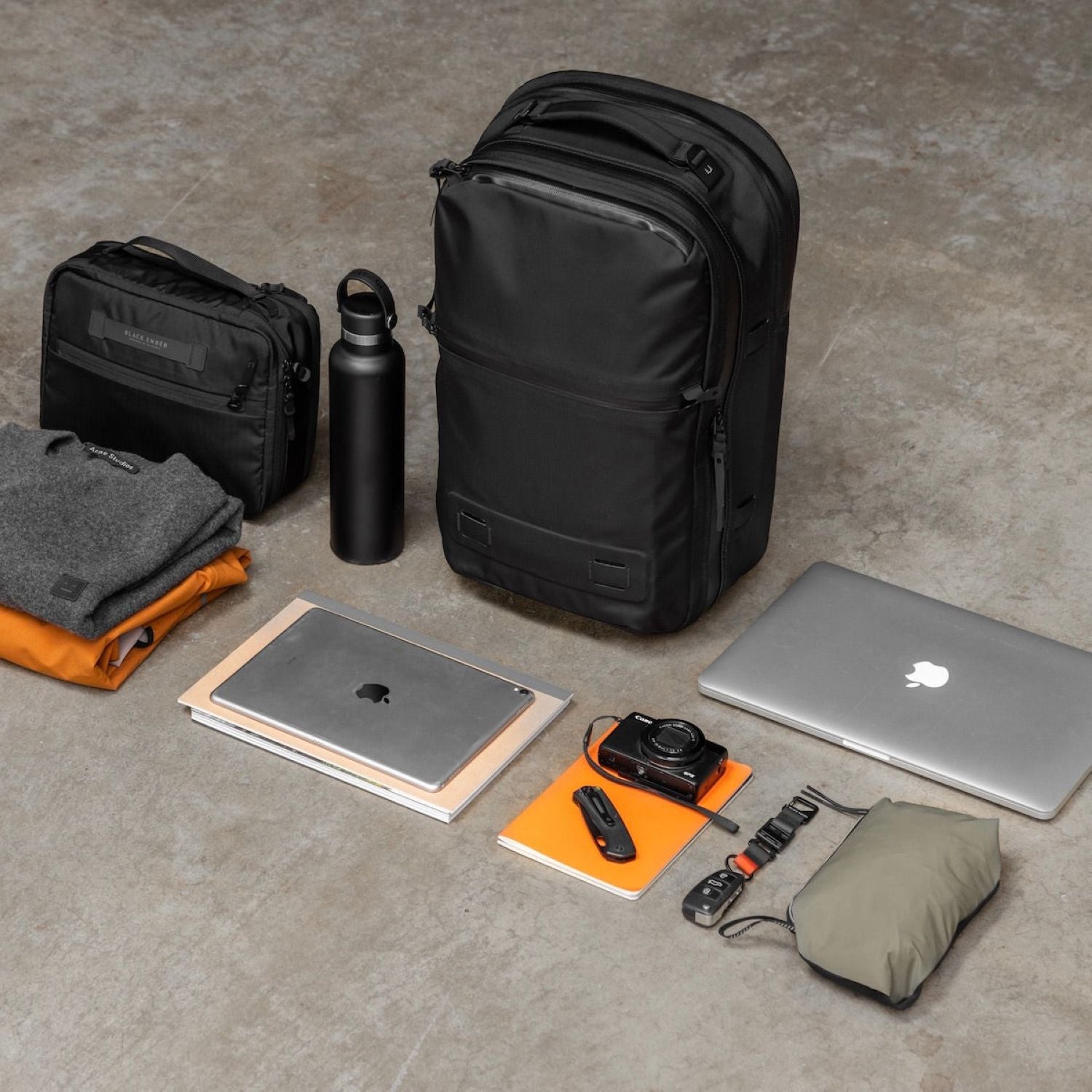 Black Ember Citadel 25 16 Laptop Backpack  - Jet Black