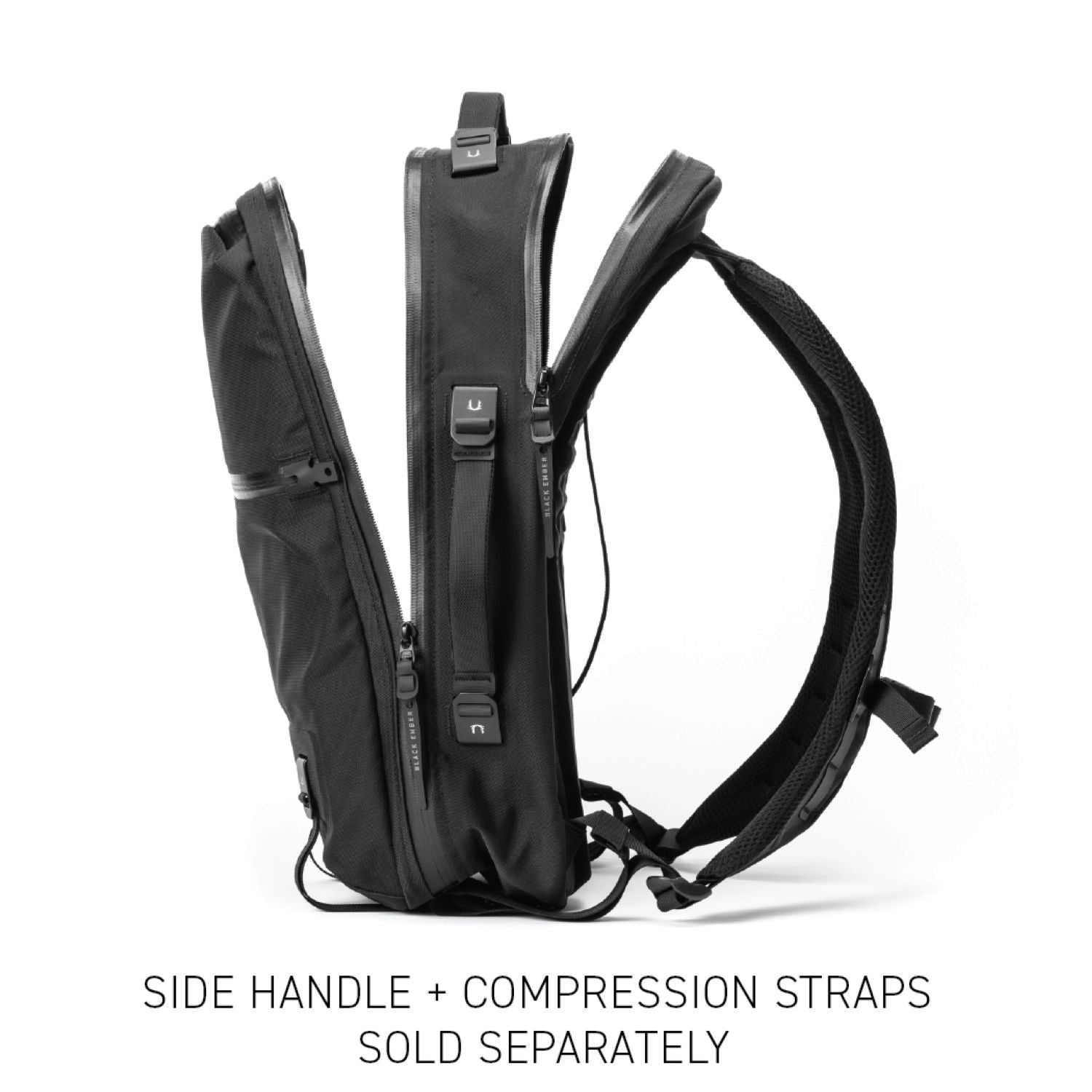 Black Ember Citadel 25 16 Laptop Backpack  - Jet Black