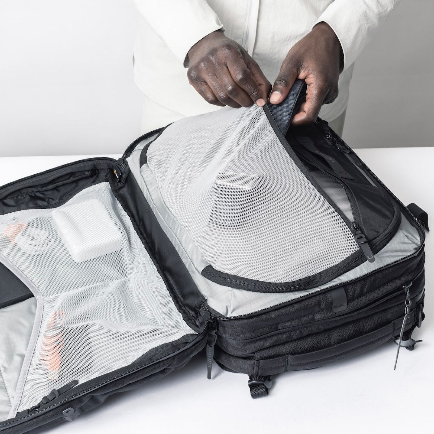 Black Ember Forge 30 15 Convertiable Travel Pack  - Jet Black