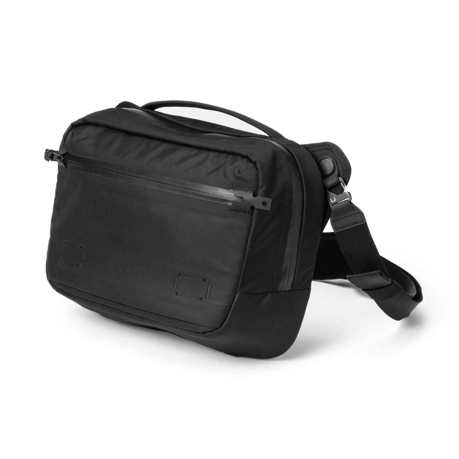 Black Ember 11" Tablet Grip Sling Bag 8L - Jet Black
