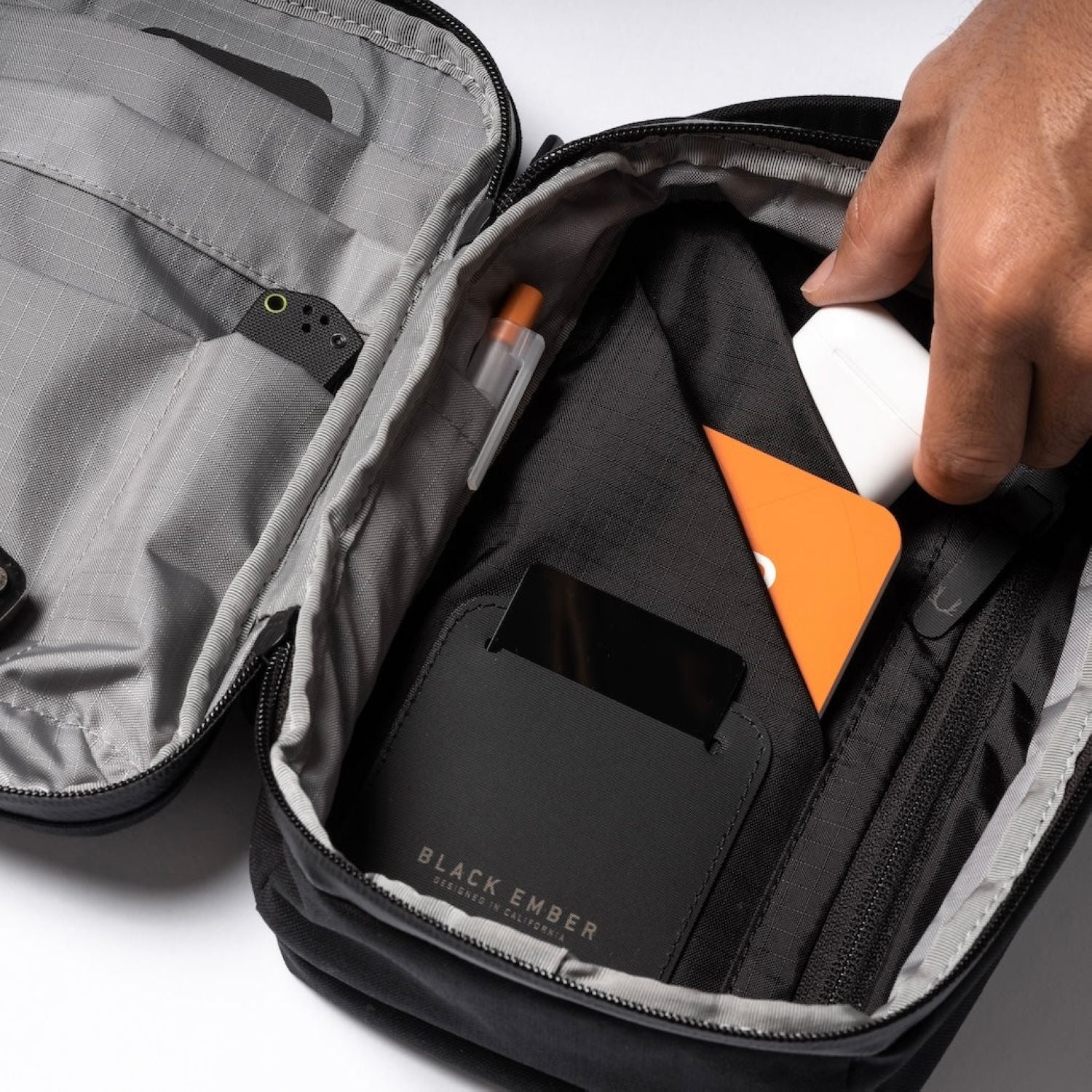 Black Ember (Limited Edition) Kompak Sling Bag 5L - Slate Blue