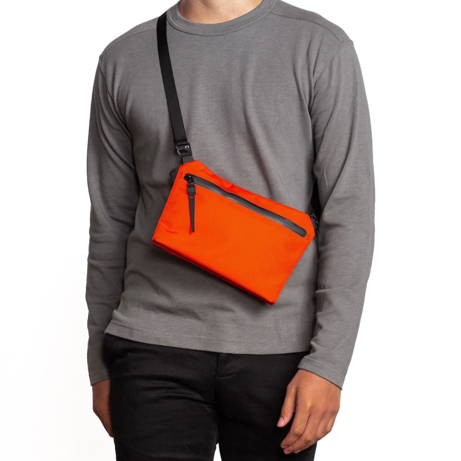 Black Ember (Limited Edition) Sacoche_01 Sling Bag 10.5 - Ember Orange