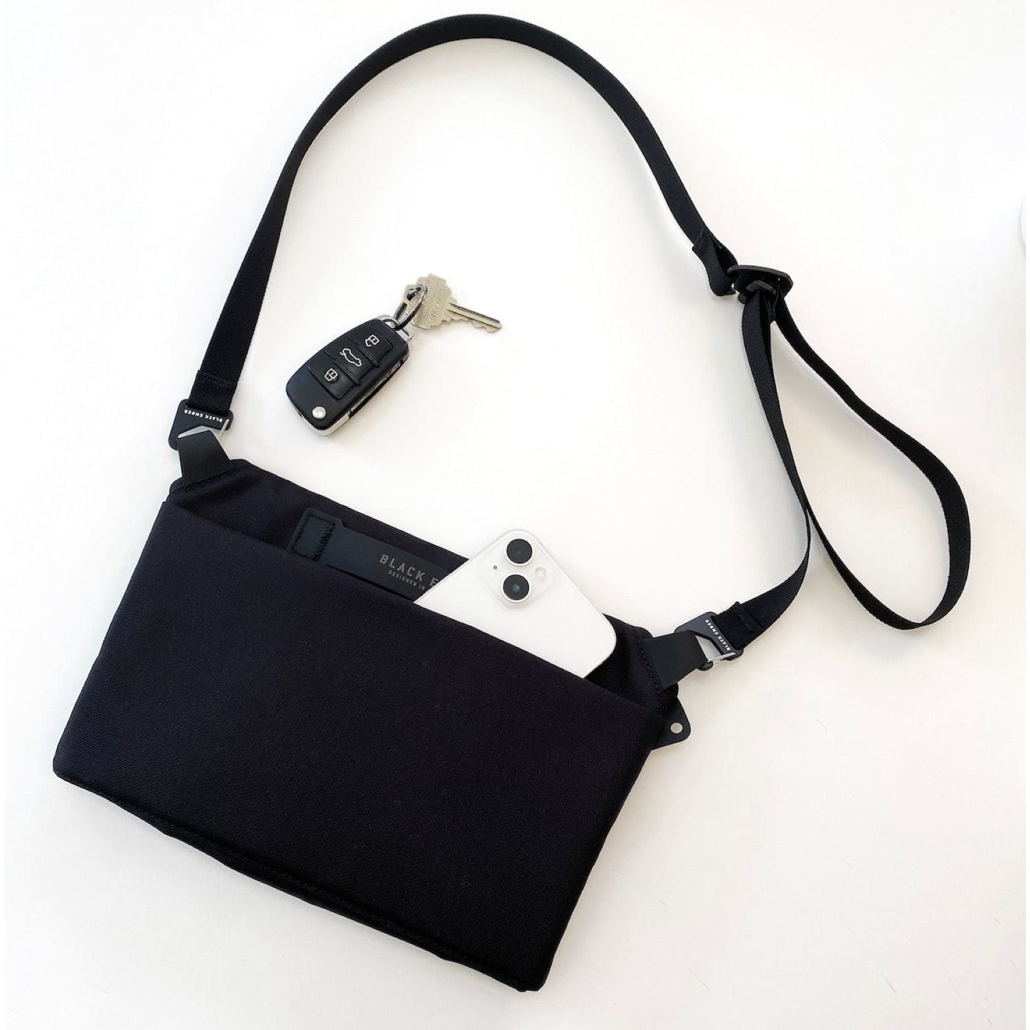 Black Ember (Limited Edition) Sacoche_01 Sling Bag 10.5- Slate Blue