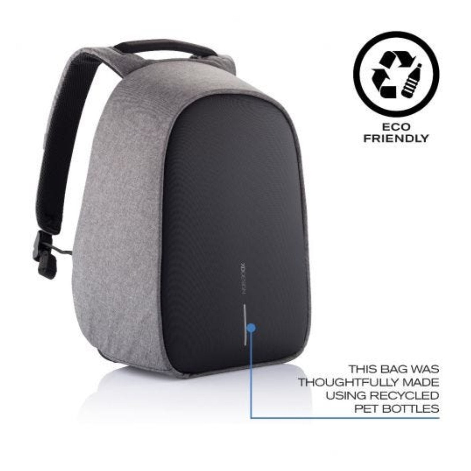 Bobby Hero Regular Anti-Theft Backpack - Grey