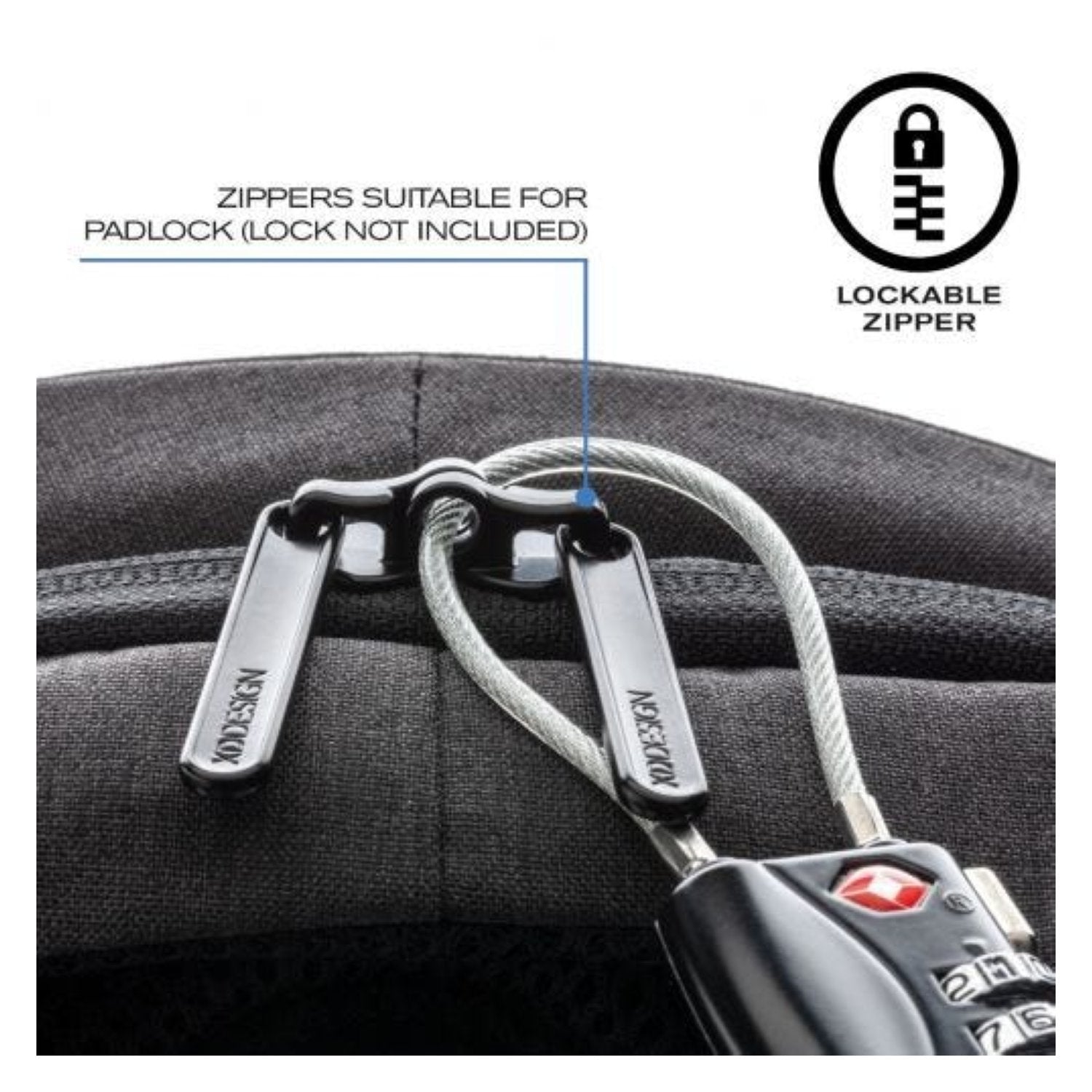 Bobby Hero Regular Anti-Theft Backpack - Grey